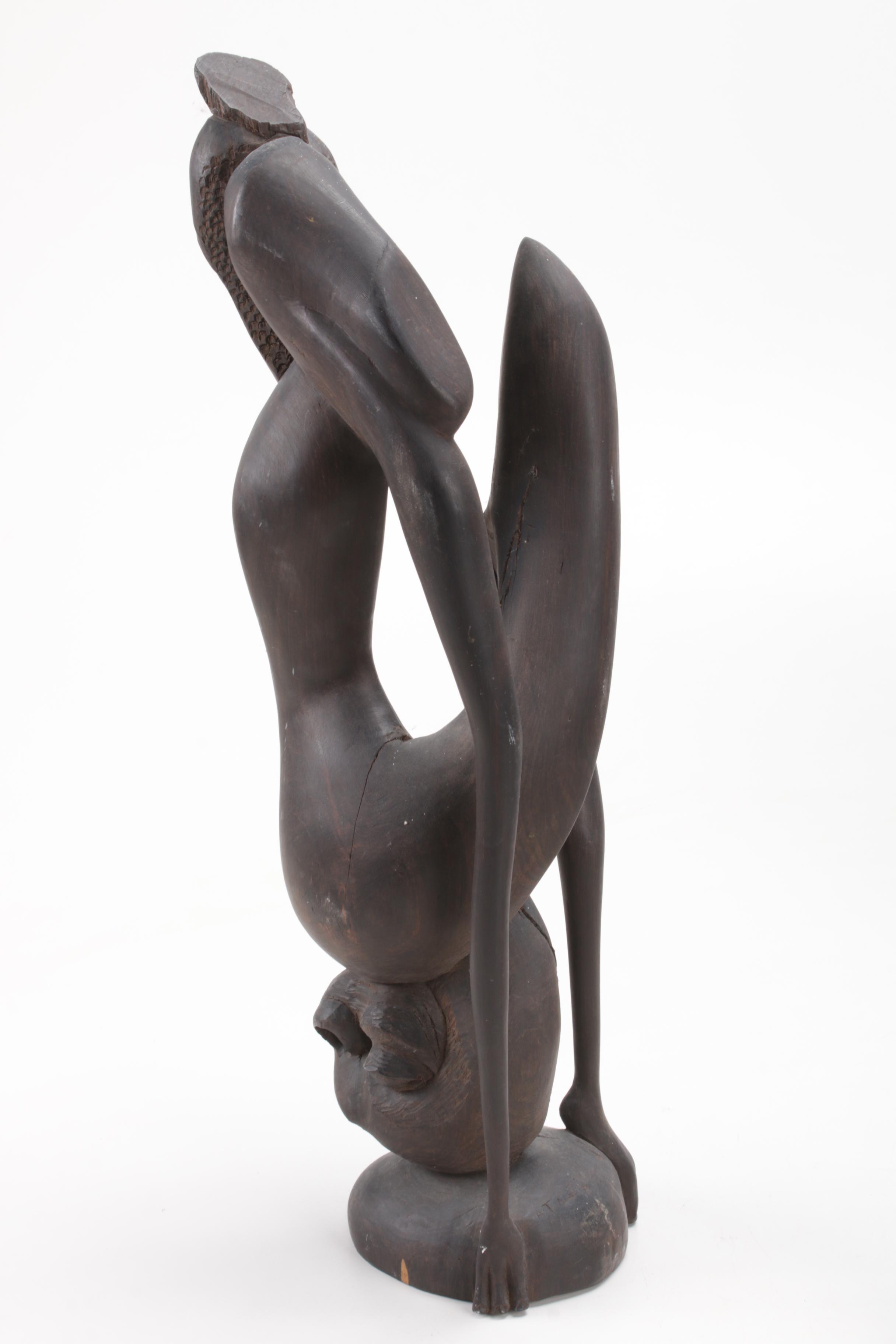 Makonde "Shetani" Carved Wood Sculptures