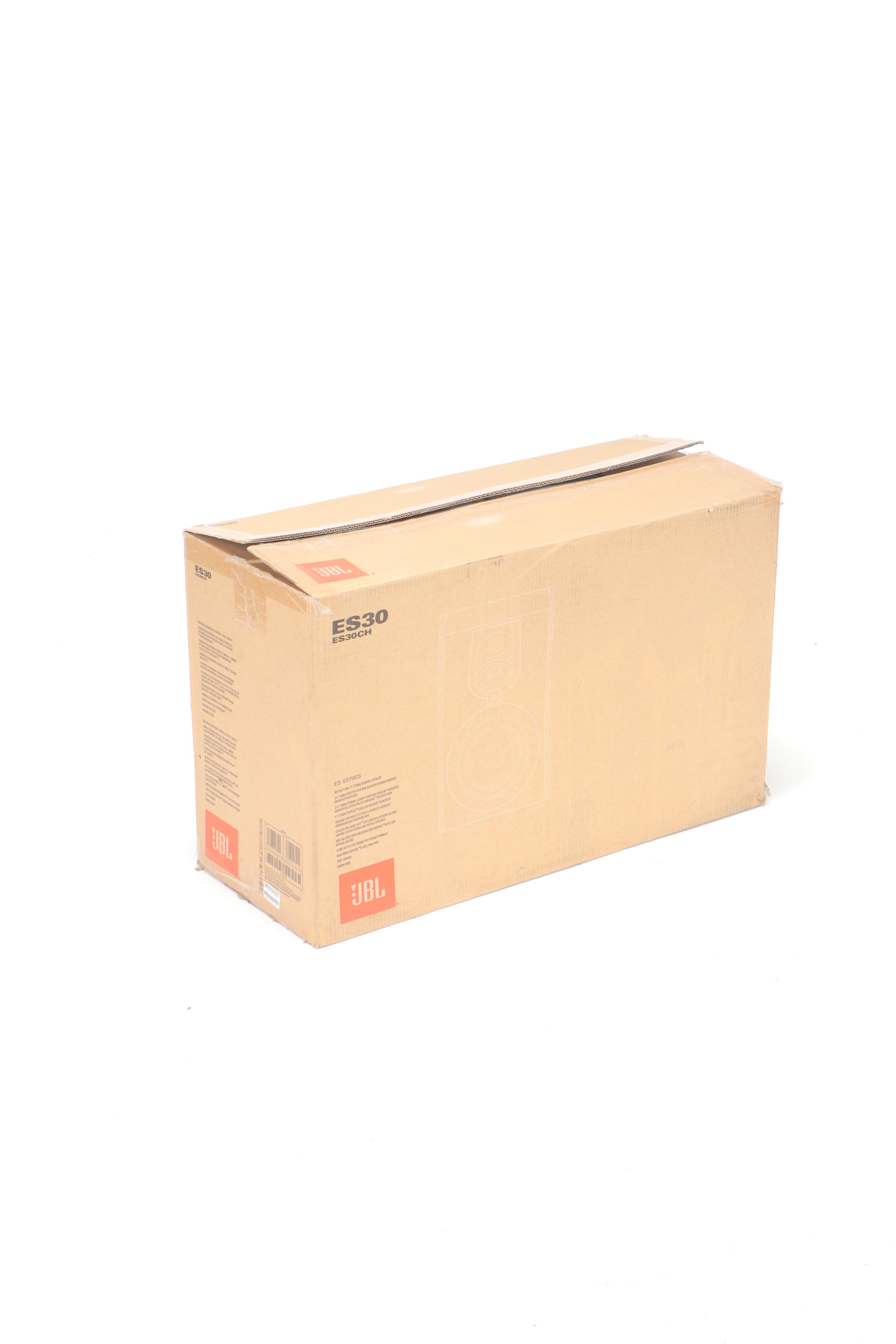 JBL ES Series ES30 Bookshelf Speakers, Open Box