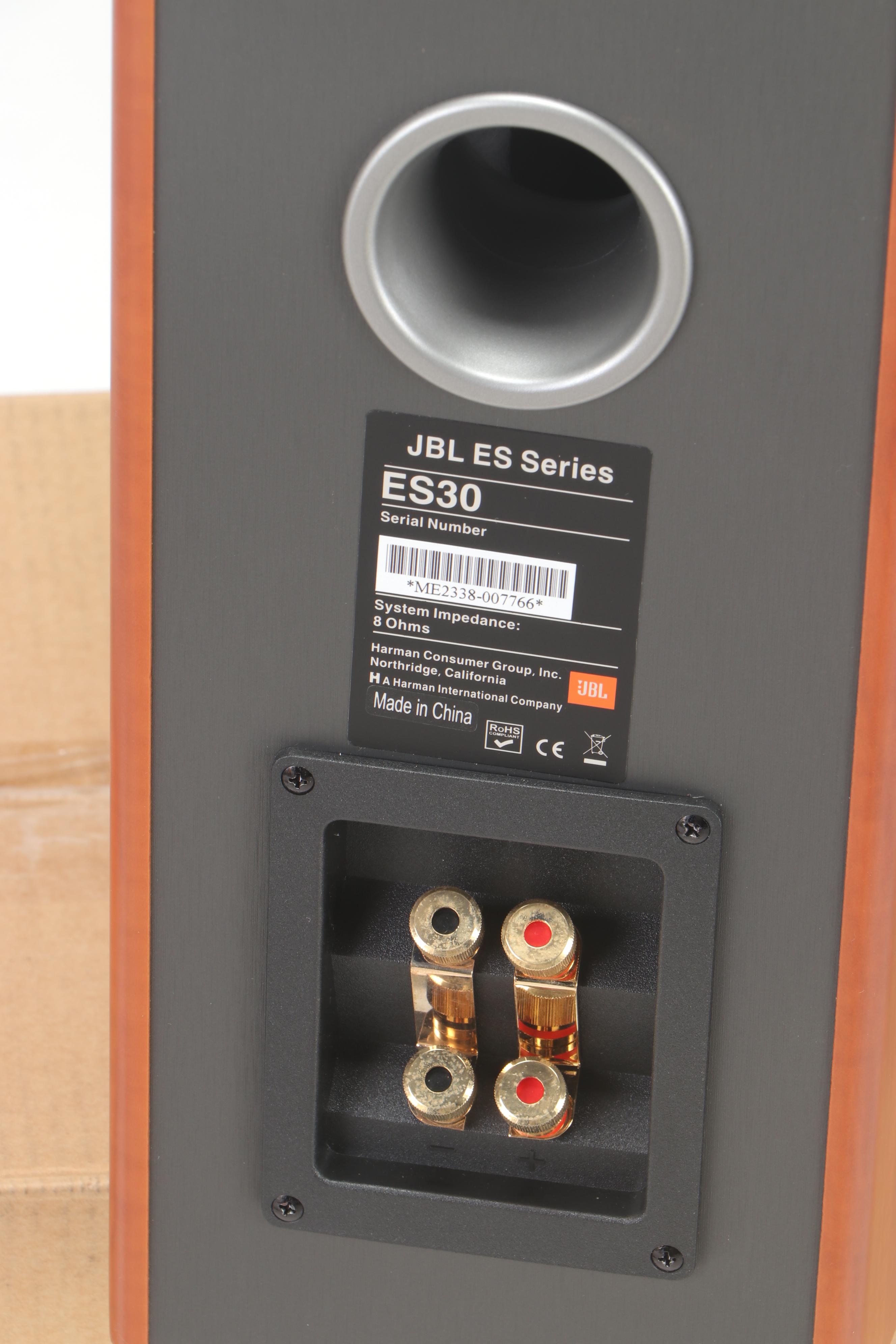 JBL ES Series ES30 Bookshelf Speakers, Open Box