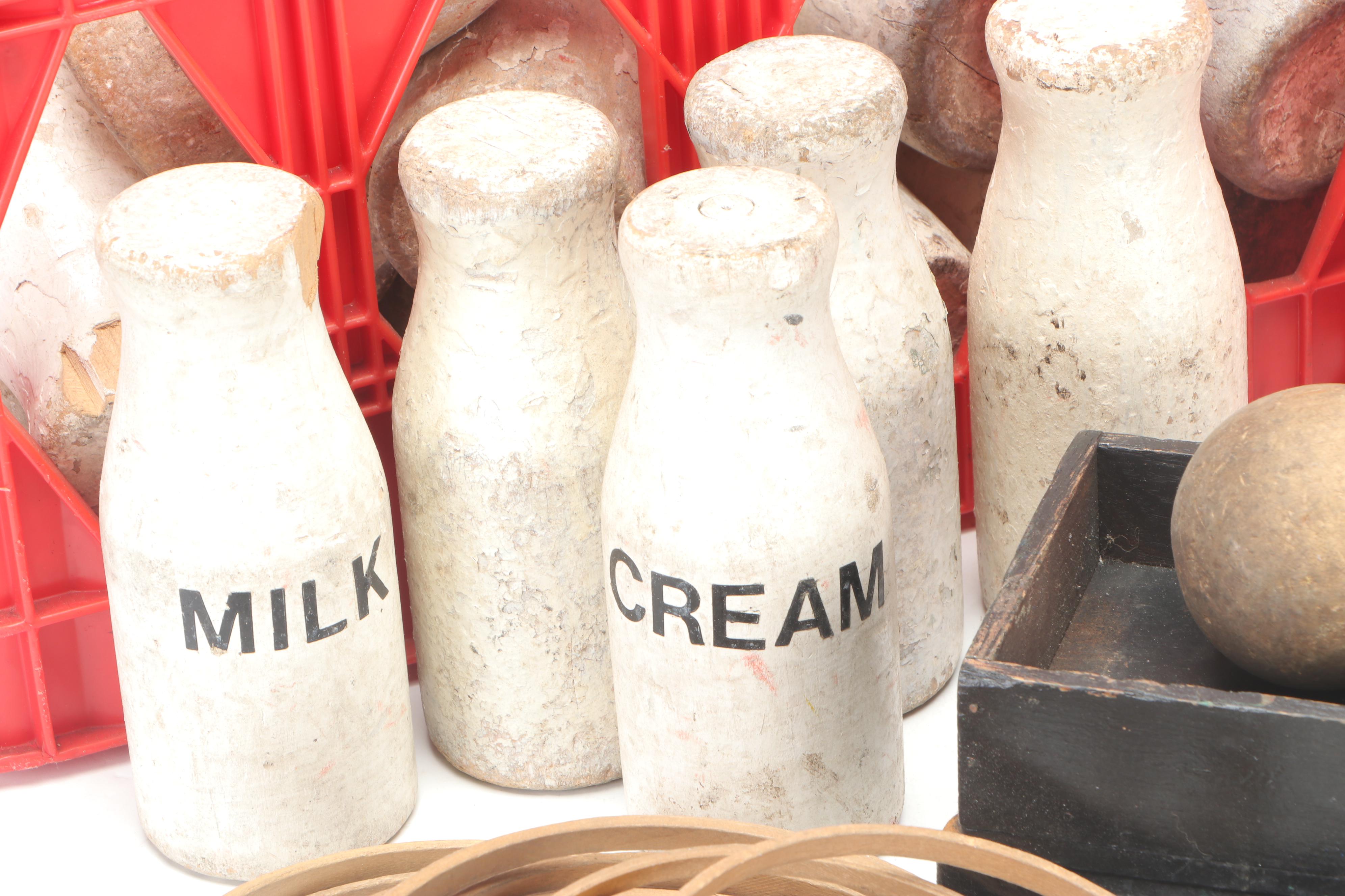 Wooden Carnival Games, Vintage