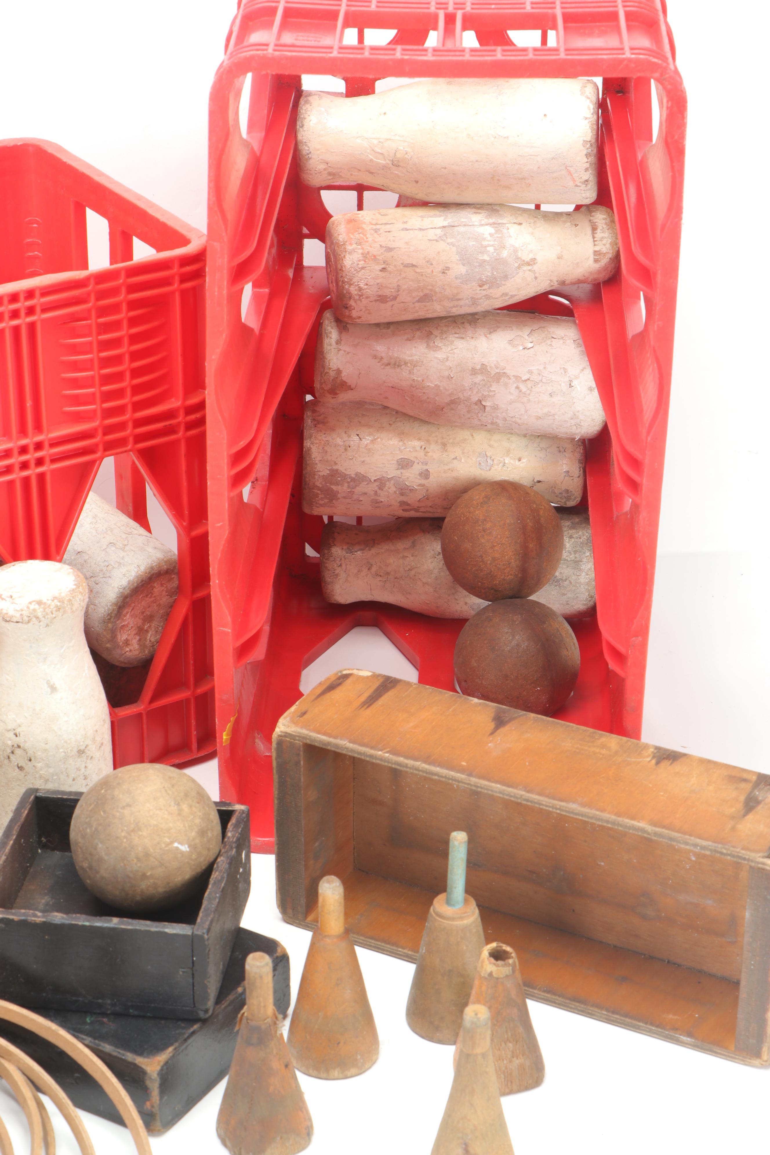 Wooden Carnival Games, Vintage