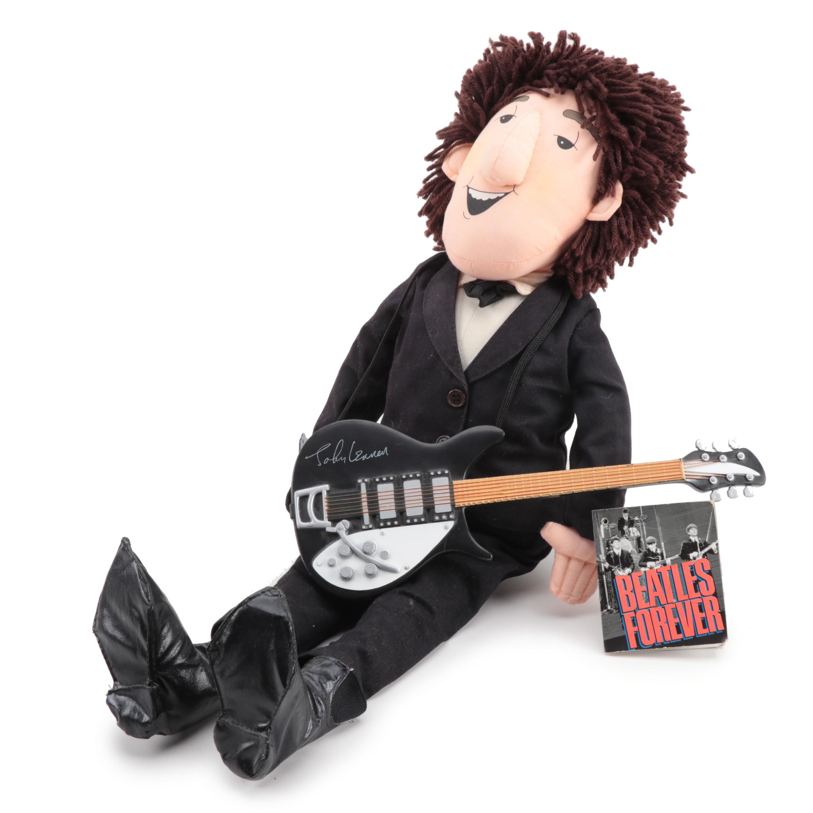 Applause John Lennon "Beatles Forever" Doll with Guitar, 1987 Apple Corp.