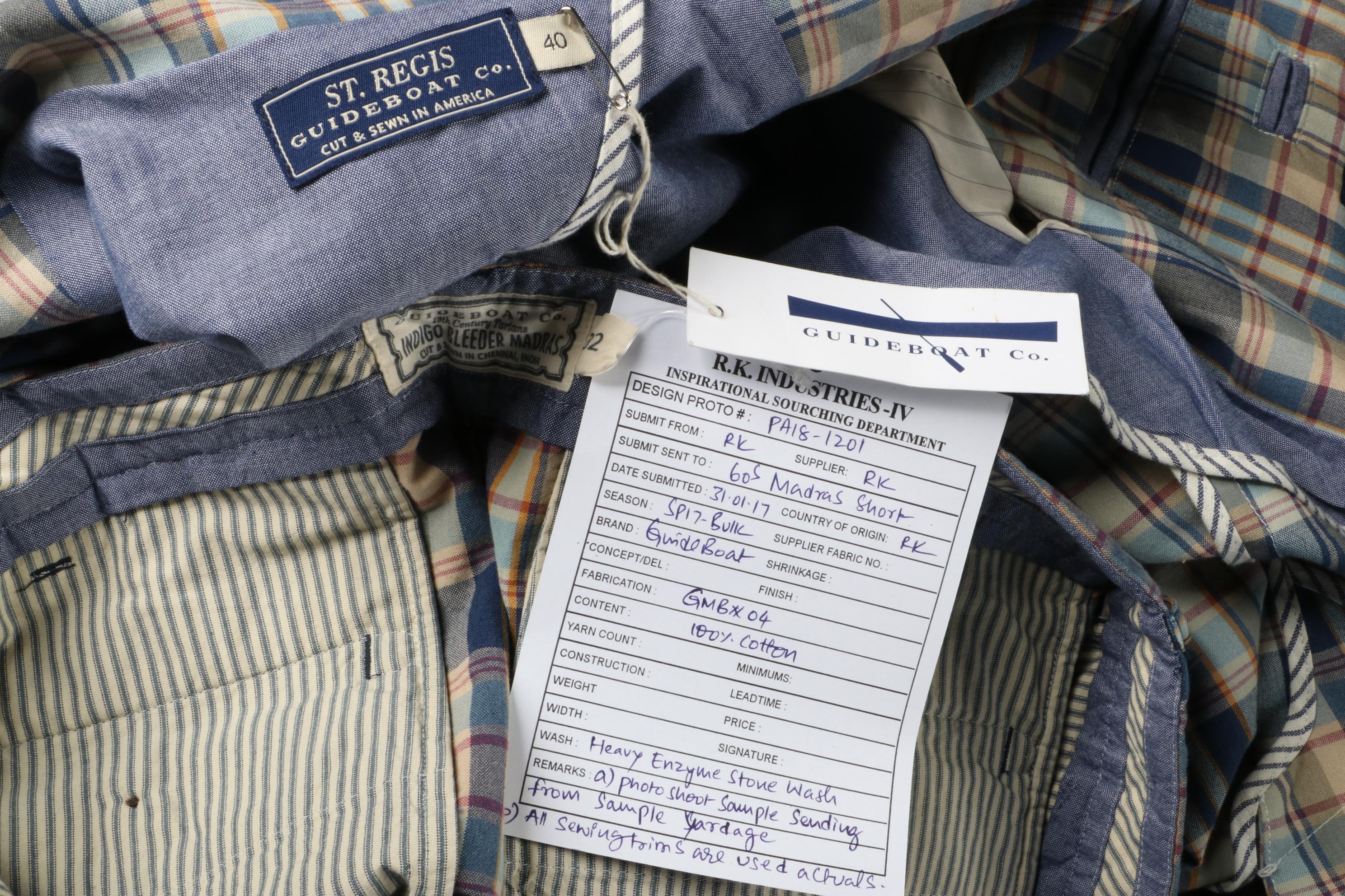 Men's Guideboat Co. and J. Peterman Separates Including St. Regis Camp Blazer