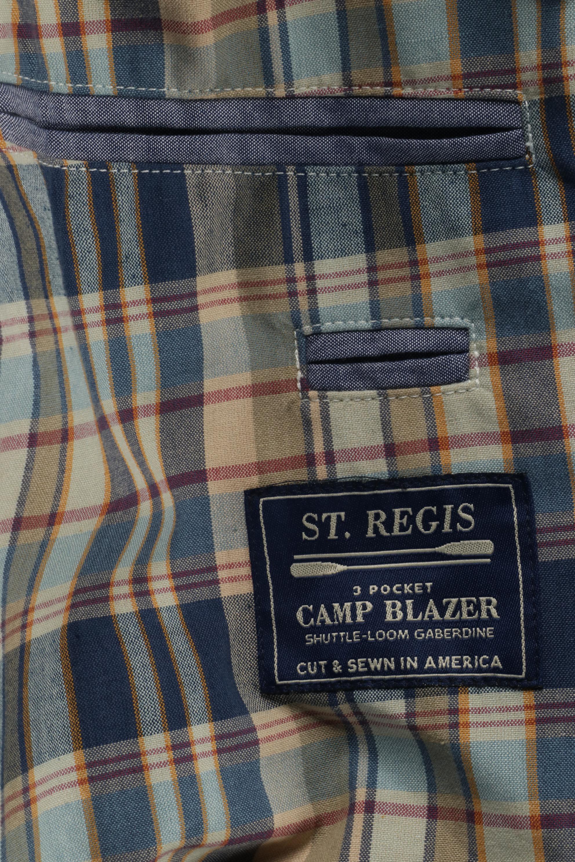 Men's Guideboat Co. and J. Peterman Separates Including St. Regis Camp Blazer