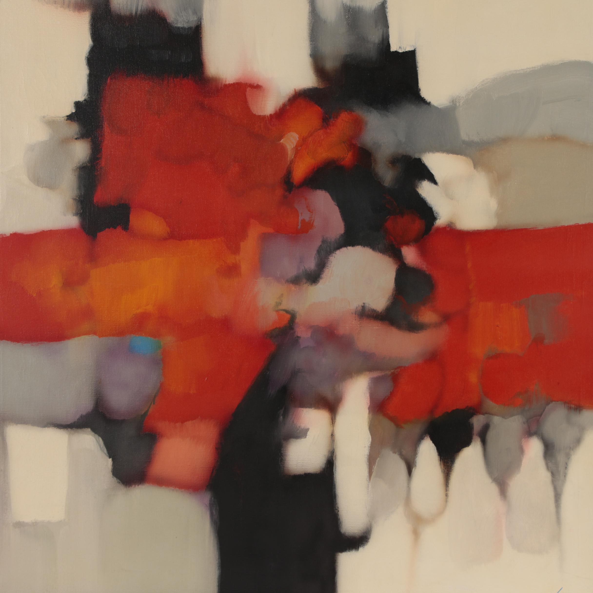 Robert Lawson Abstract Oil Painting