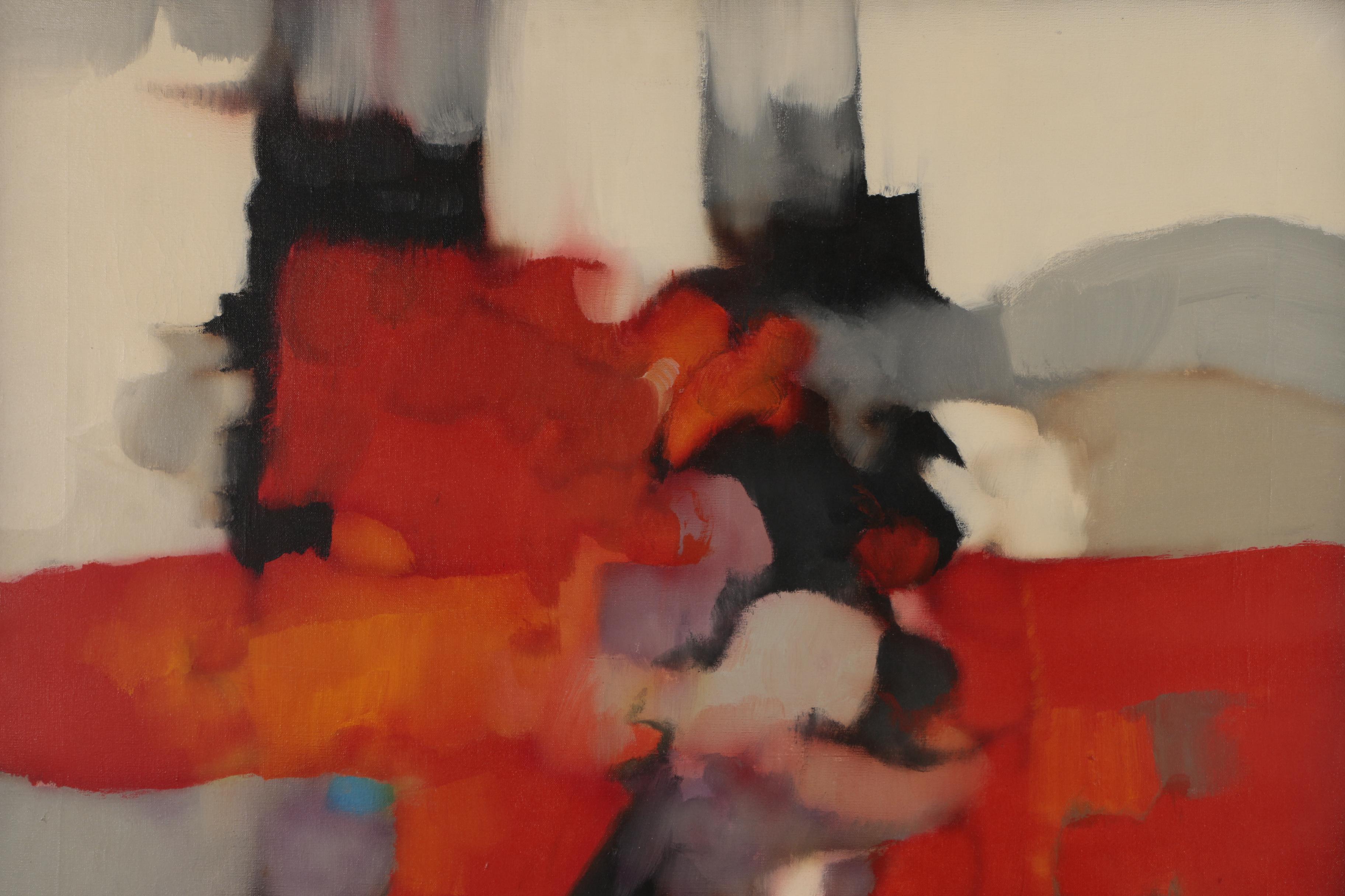 Robert Lawson Abstract Oil Painting