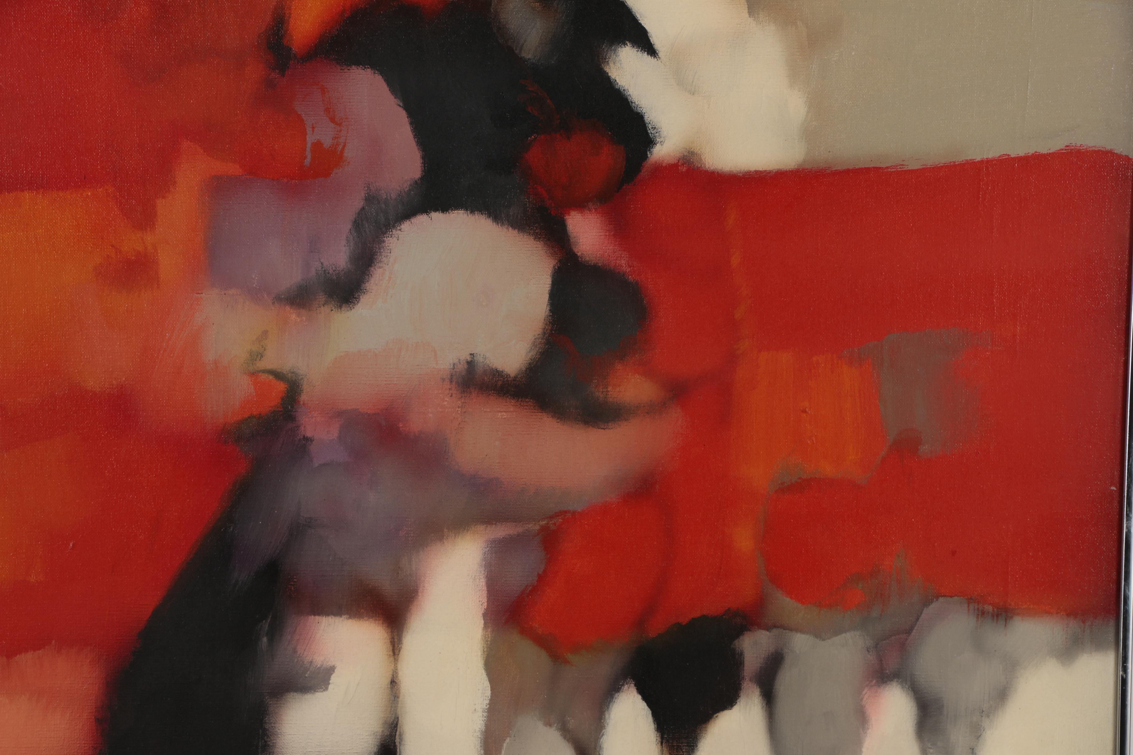 Robert Lawson Abstract Oil Painting