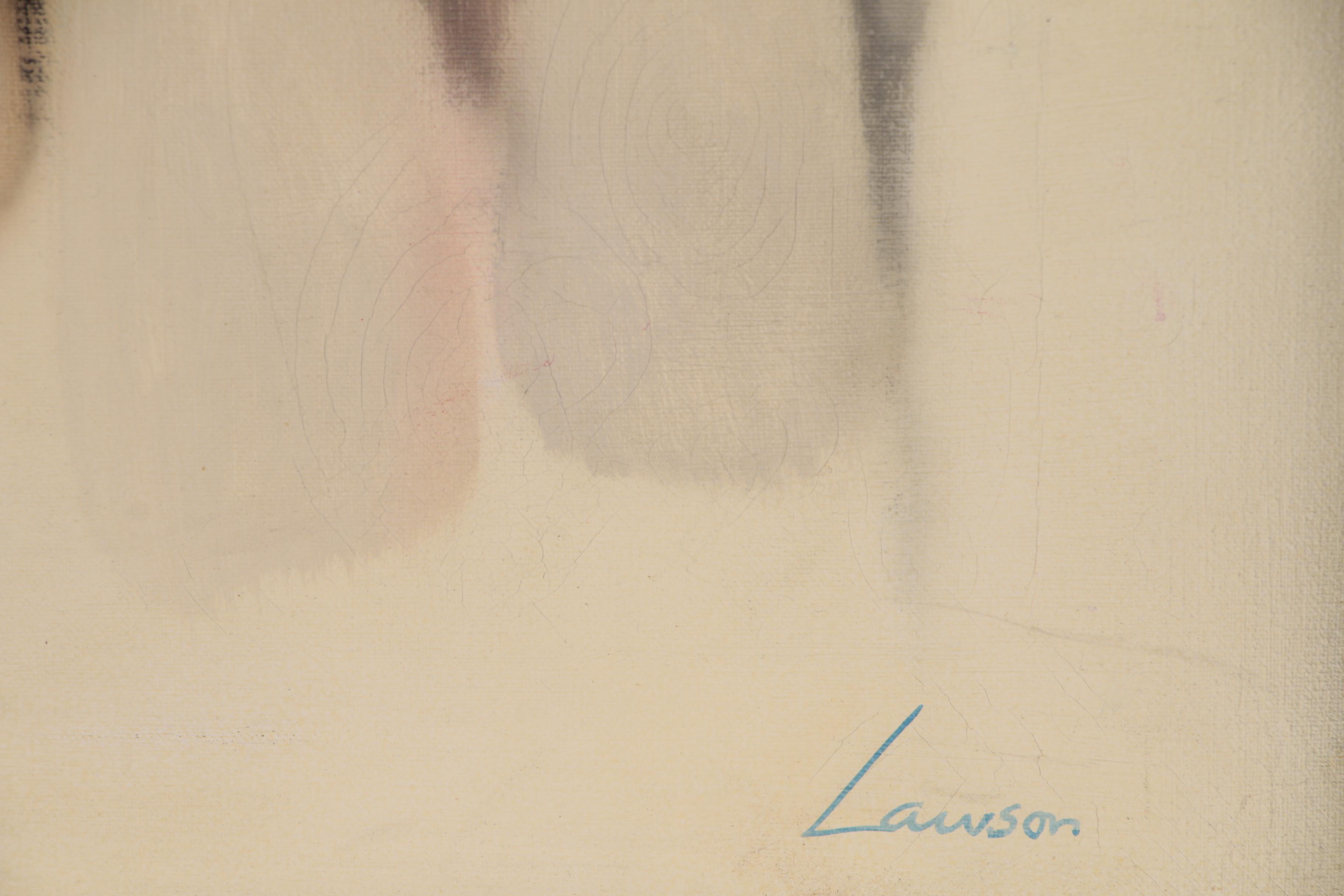 Robert Lawson Abstract Oil Painting