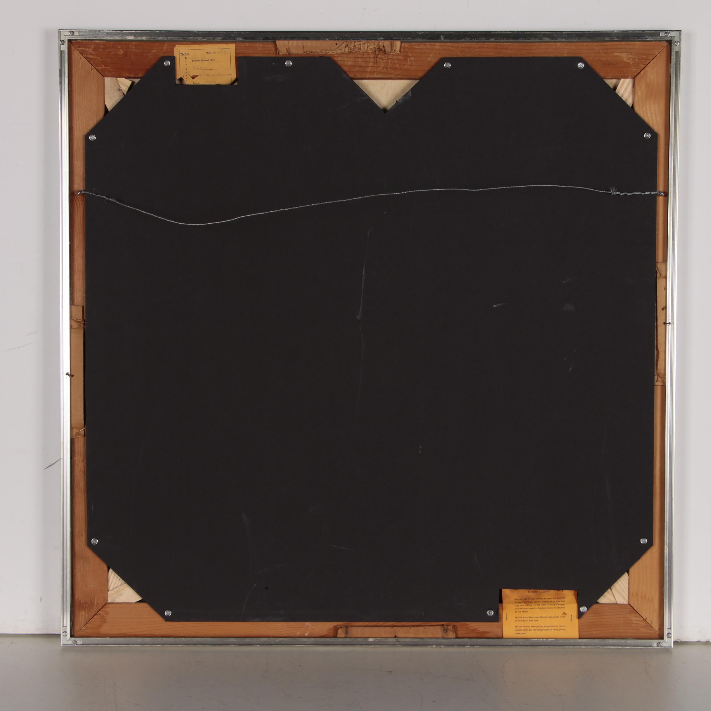 Robert Lawson Abstract Oil Painting