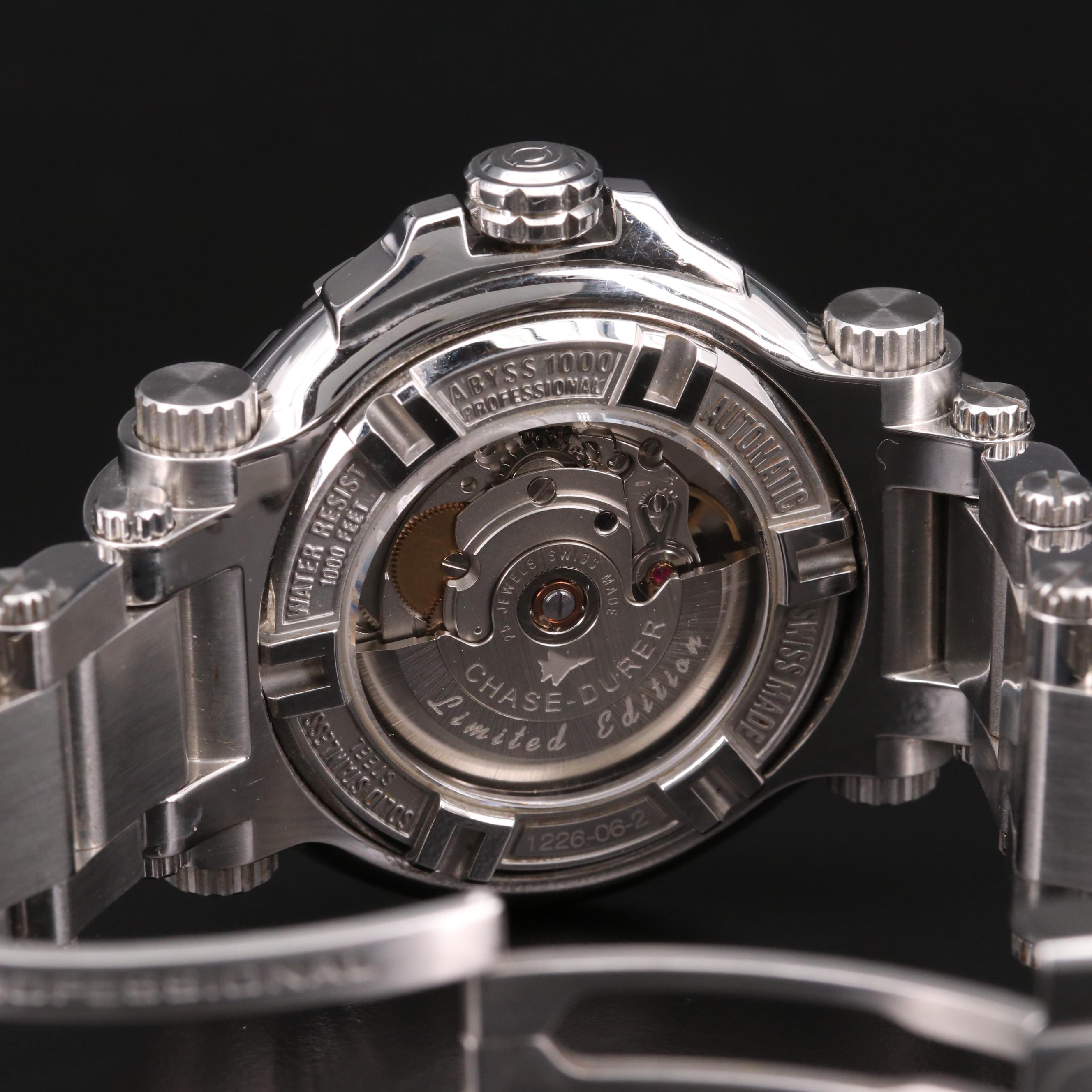 Chase - Durer Abyss 1000 Diver Stainless Steel Automatic Watch