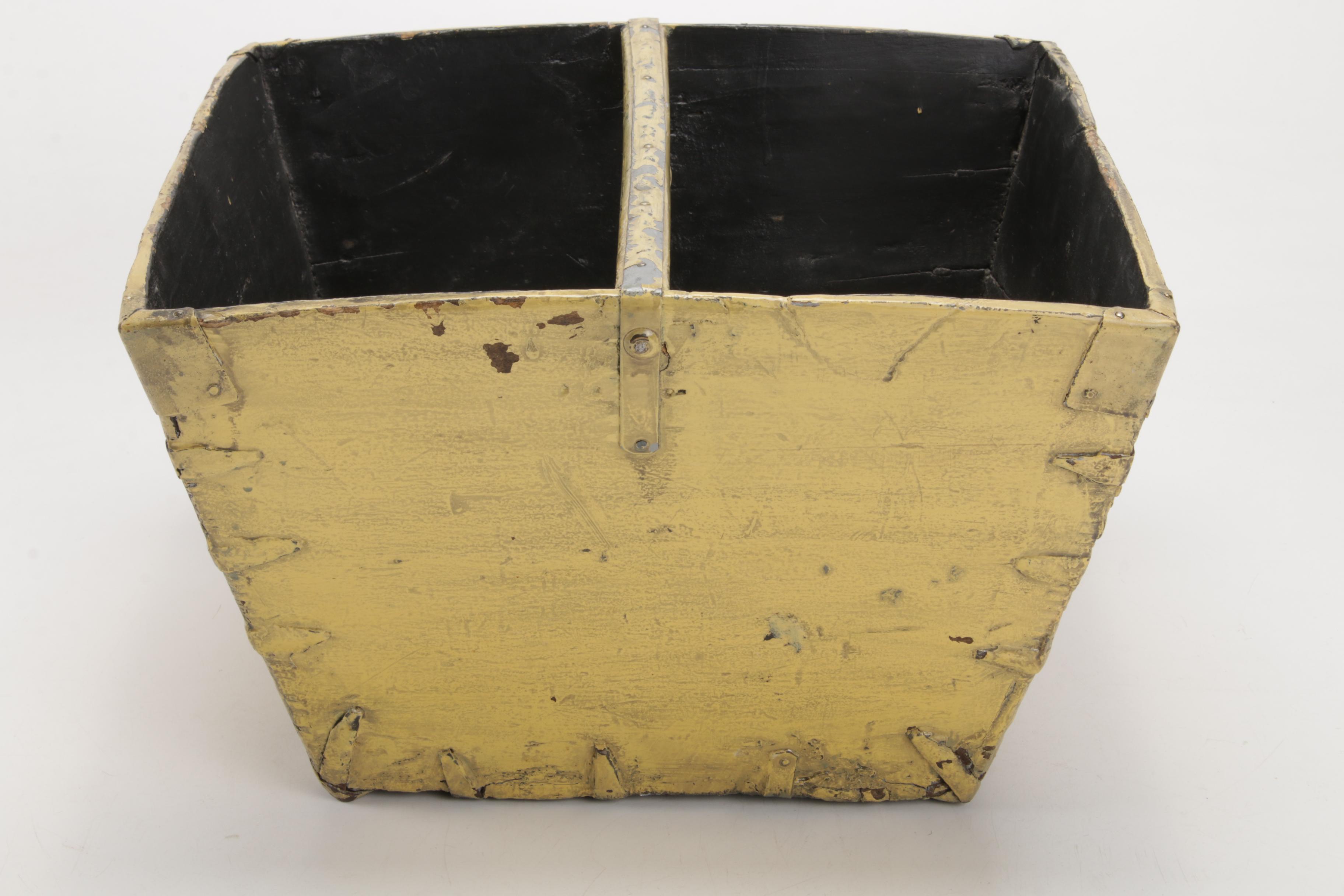 Handcrafted and Naturally Distressed Chinese Rice Bucket, Early 20th C.