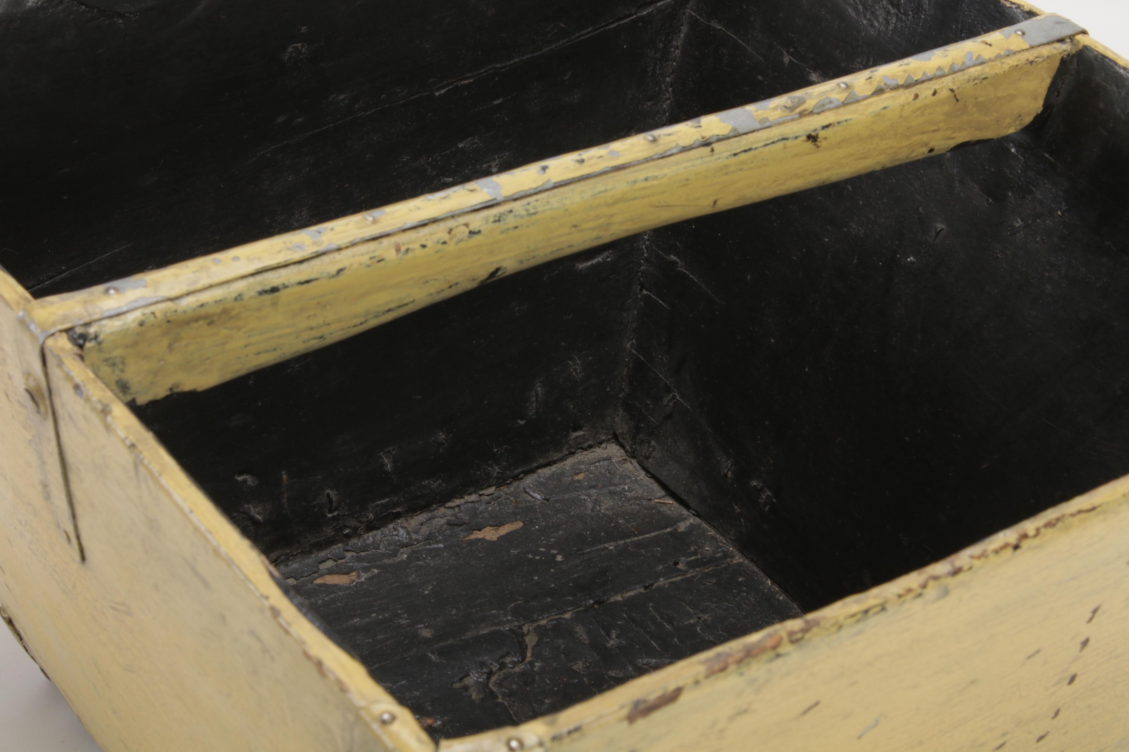 Handcrafted and Naturally Distressed Chinese Rice Bucket, Early 20th C.