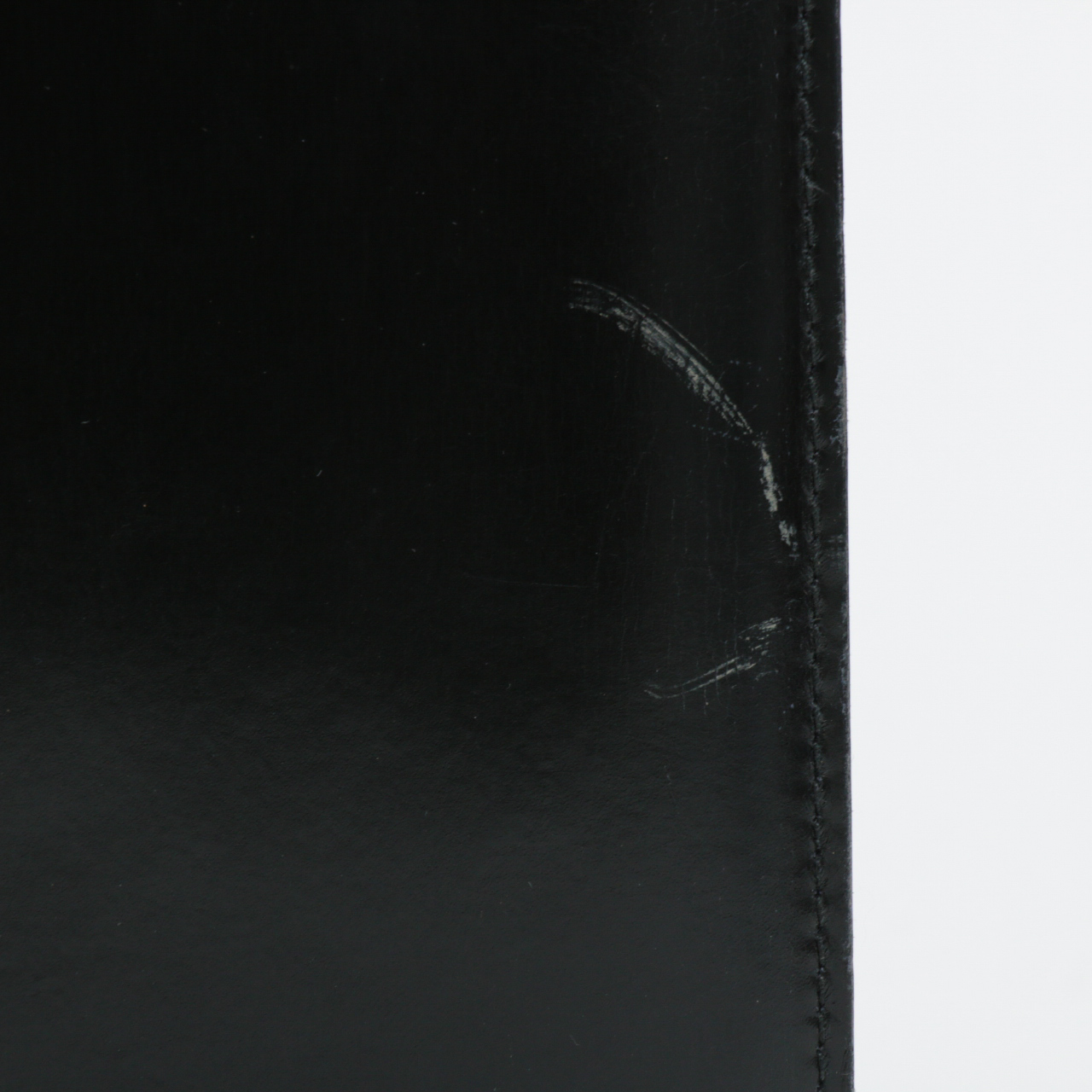 Gucci Black Leather Flap Front Shoulder Bag, Vintage