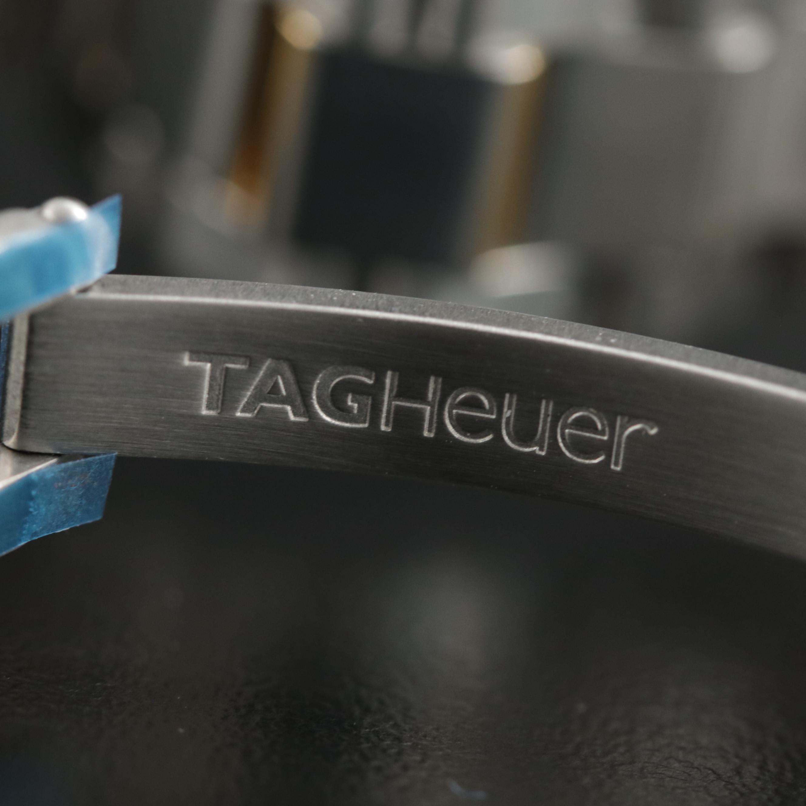 TAG Heuer Aquaracer 300M Two Tone Stainless Steel and Diamond Quartz Watch