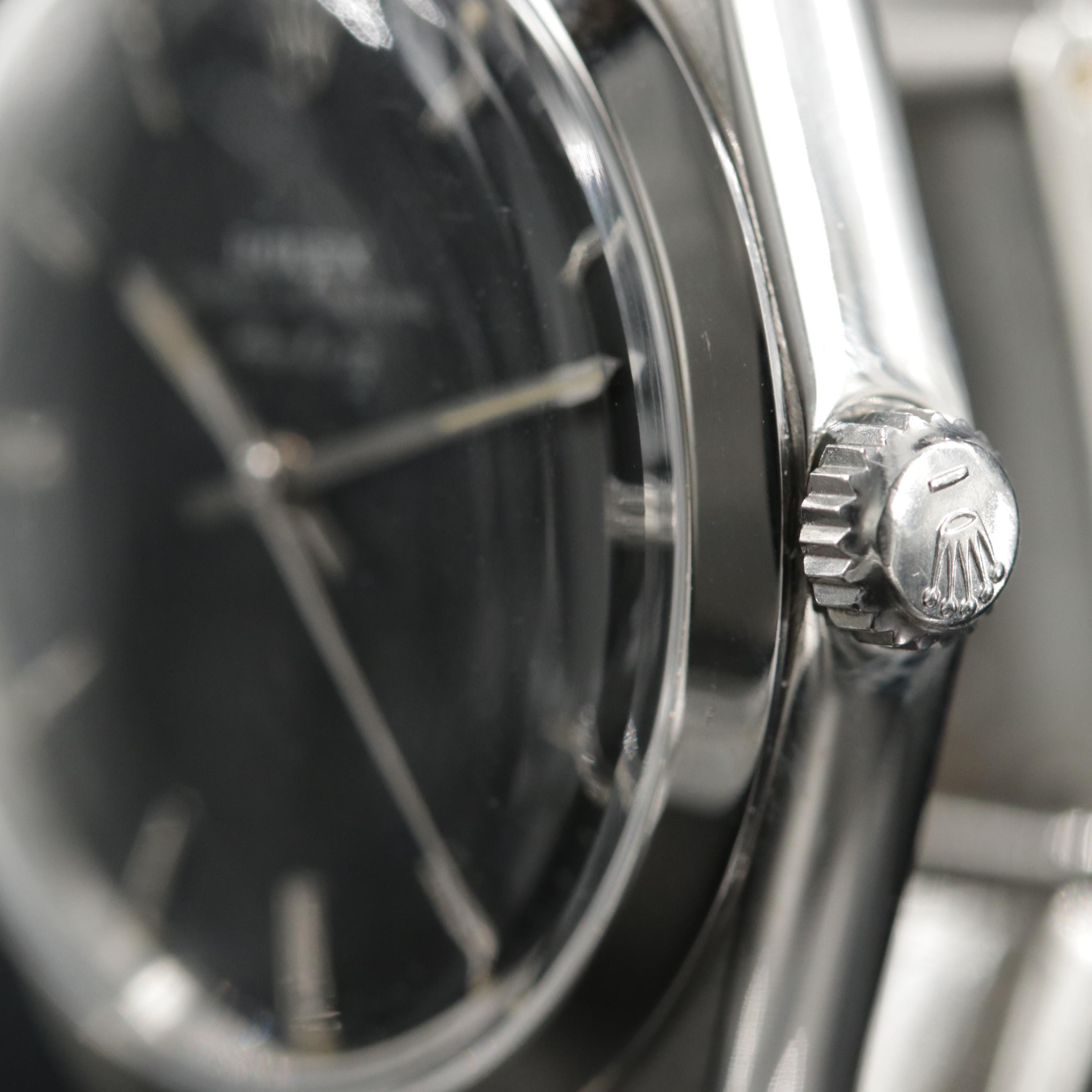 Rolex Air - King Stainless Steel Automatic Watch