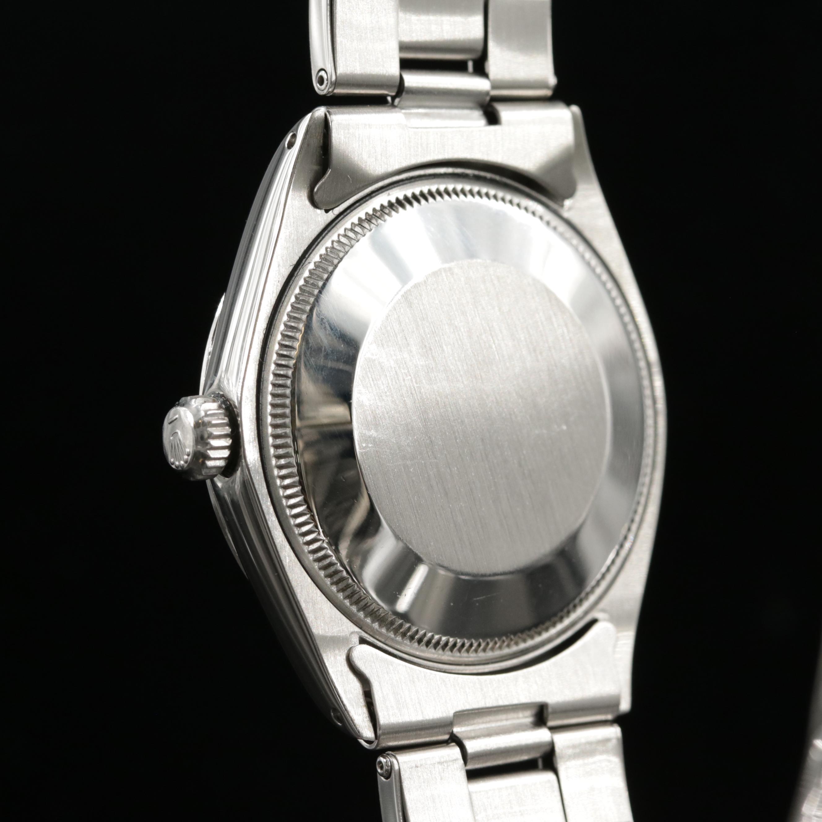 Rolex Air - King Stainless Steel Automatic Watch