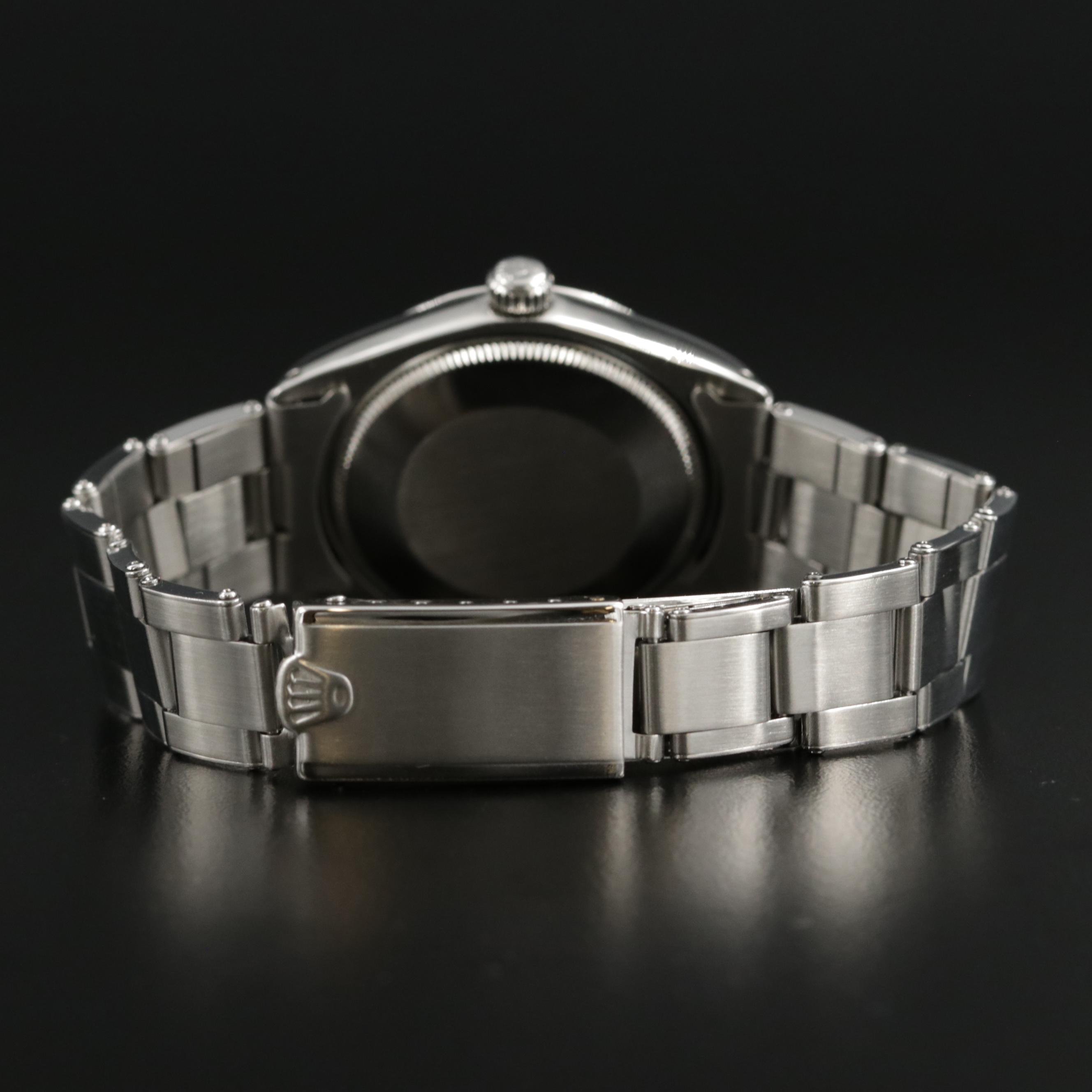 Rolex Air - King Stainless Steel Automatic Watch