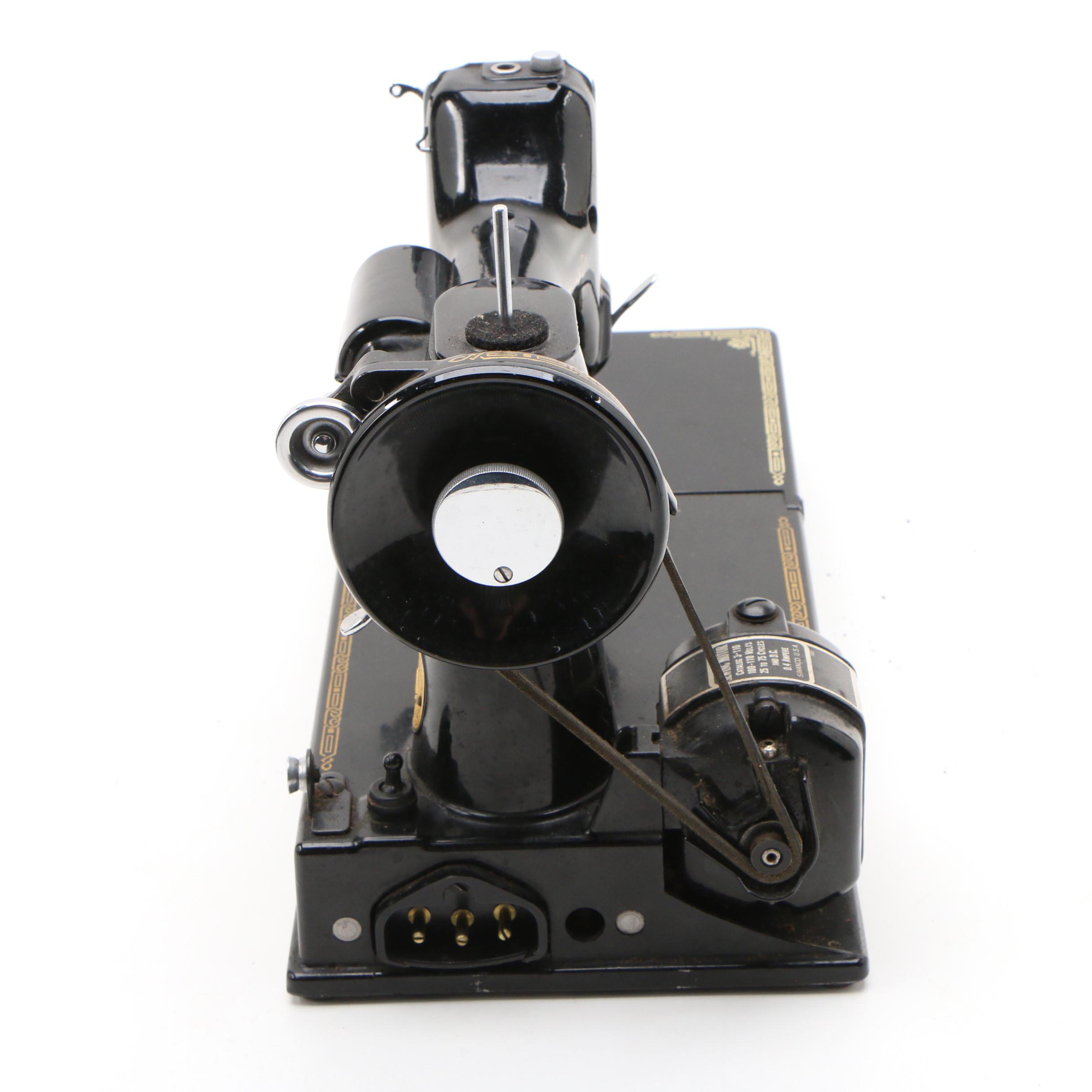 Singer Model 700 Featherweight Sewing Machine, circa 1947