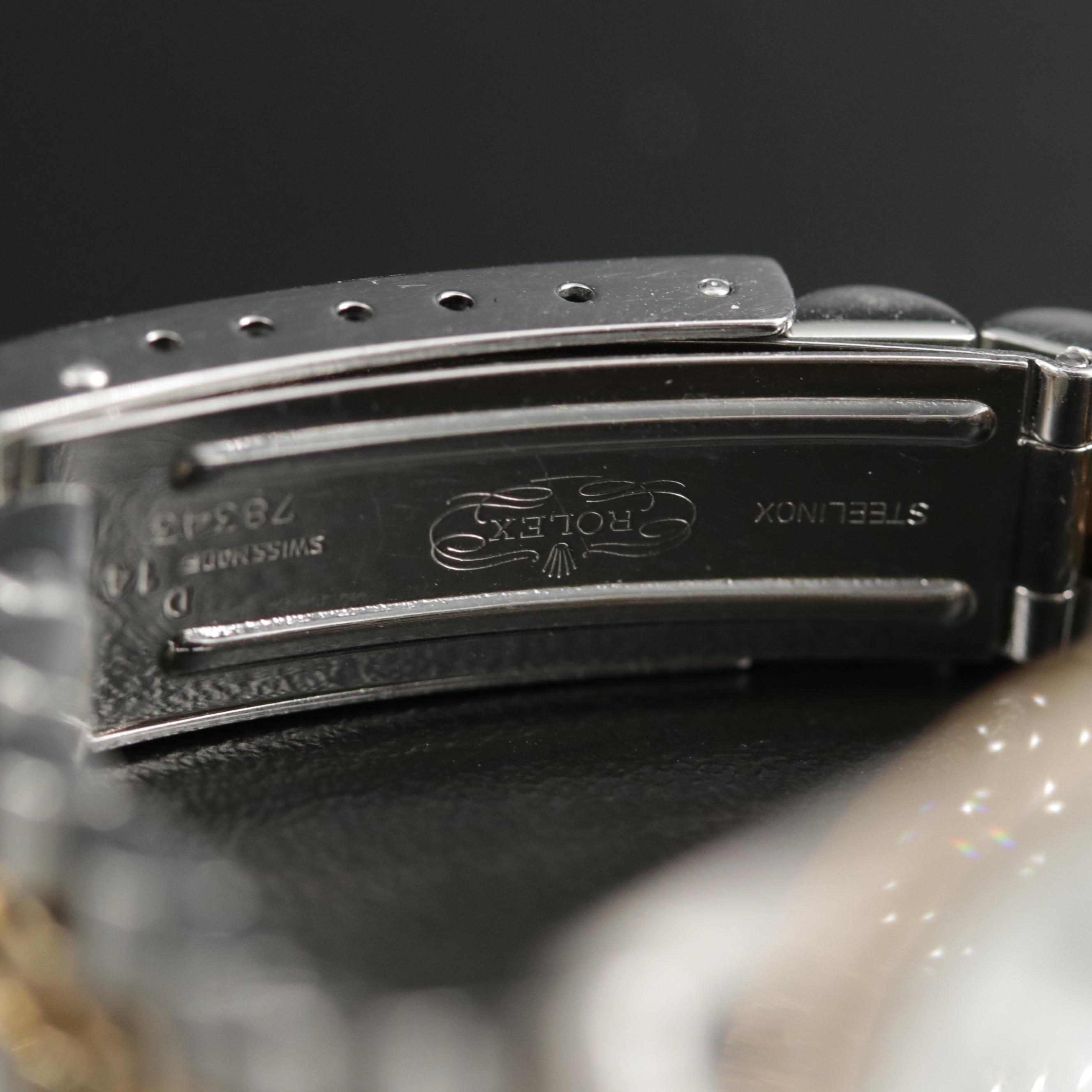 Rolex Datejust 14K Gold and Stainless Steel Automatic Watch, Vintage