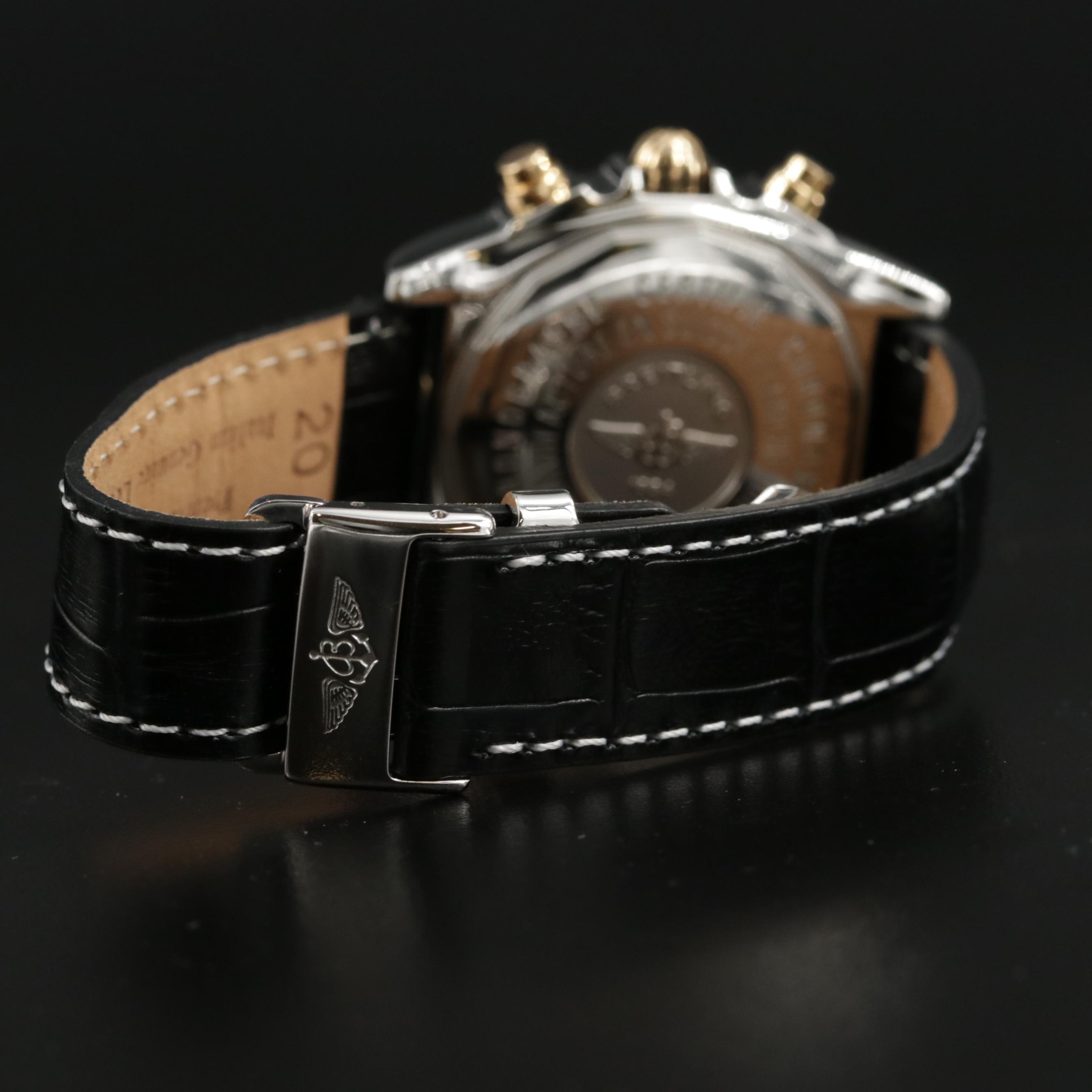 Breitling Cockpit Chronograph 18K Gold And Stainless Steel Automatic Watch