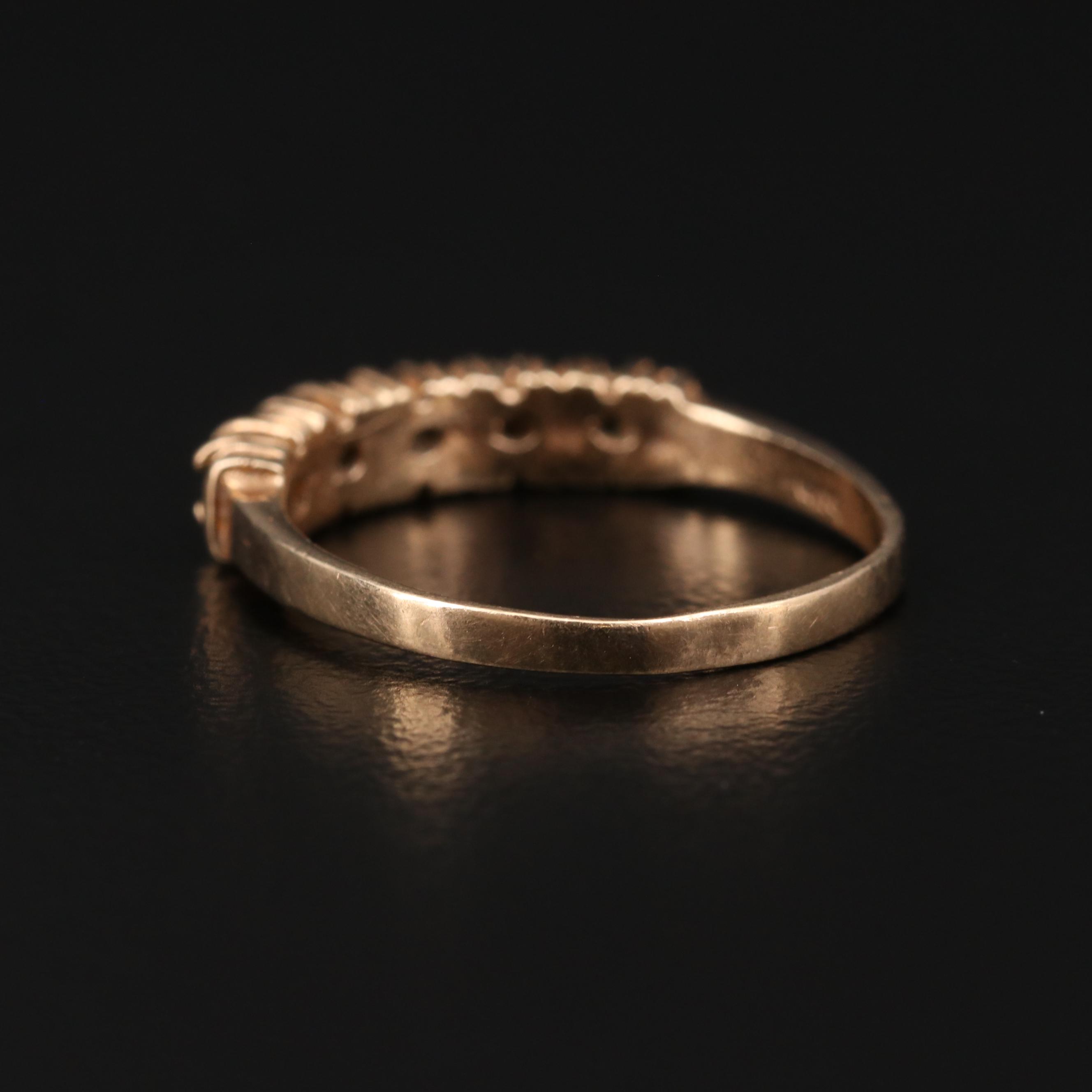 14K Gold Emerald Ring