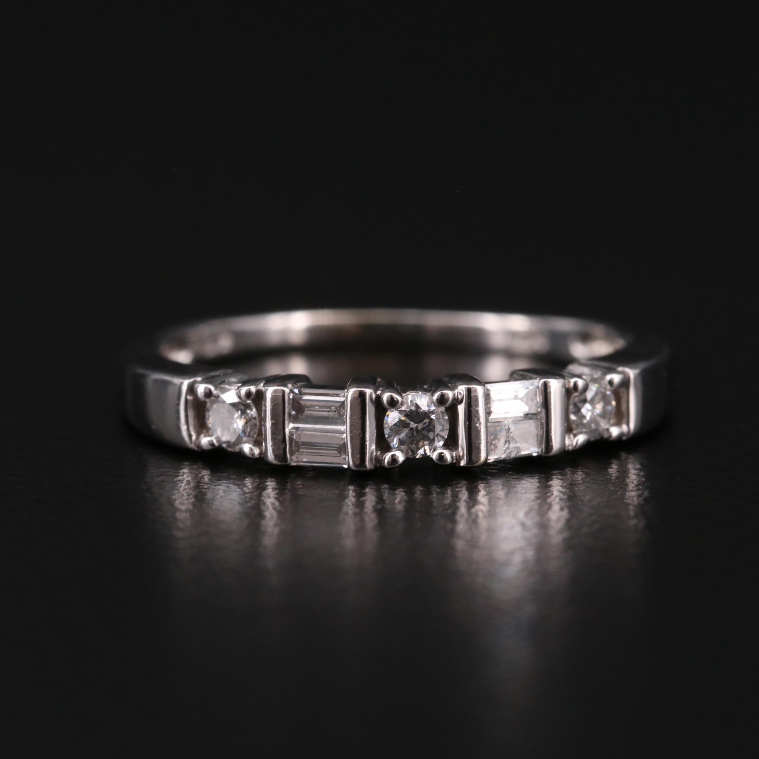14K Diamond Ring