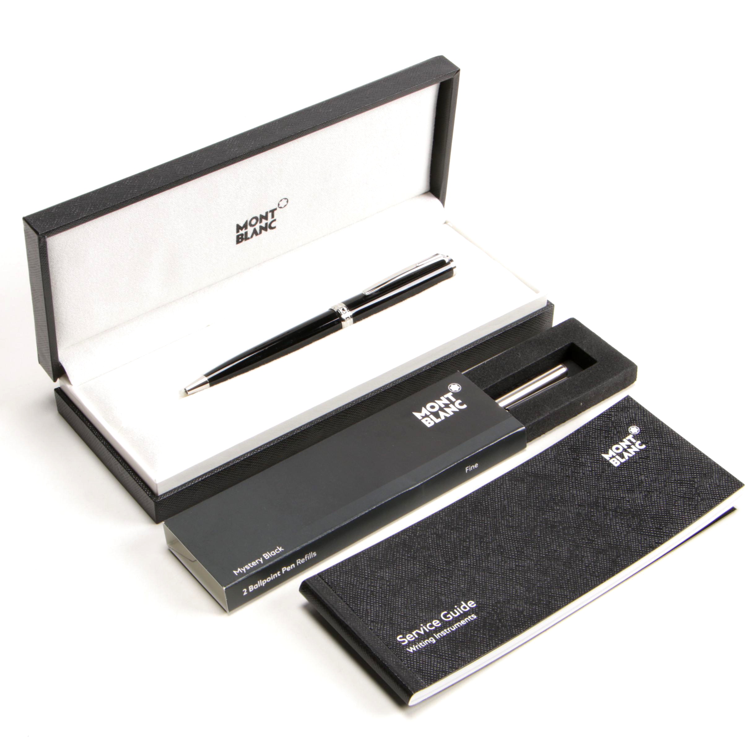Mont Blanc Service Guide Ballpoint Pen with Case