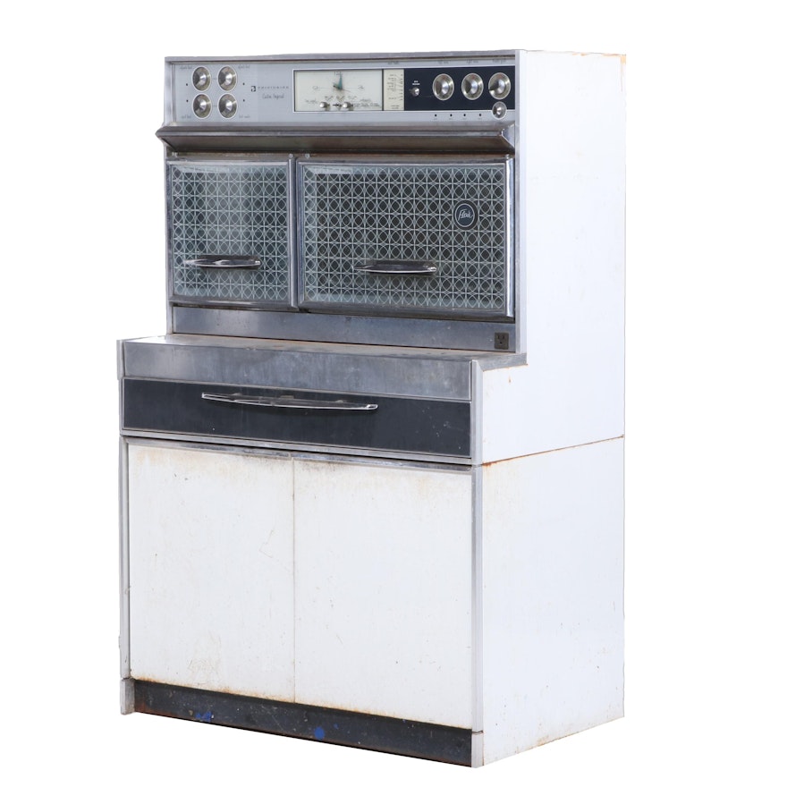 Frigidaire Custom Imperial Flair Electric Range Double Oven, 1960s