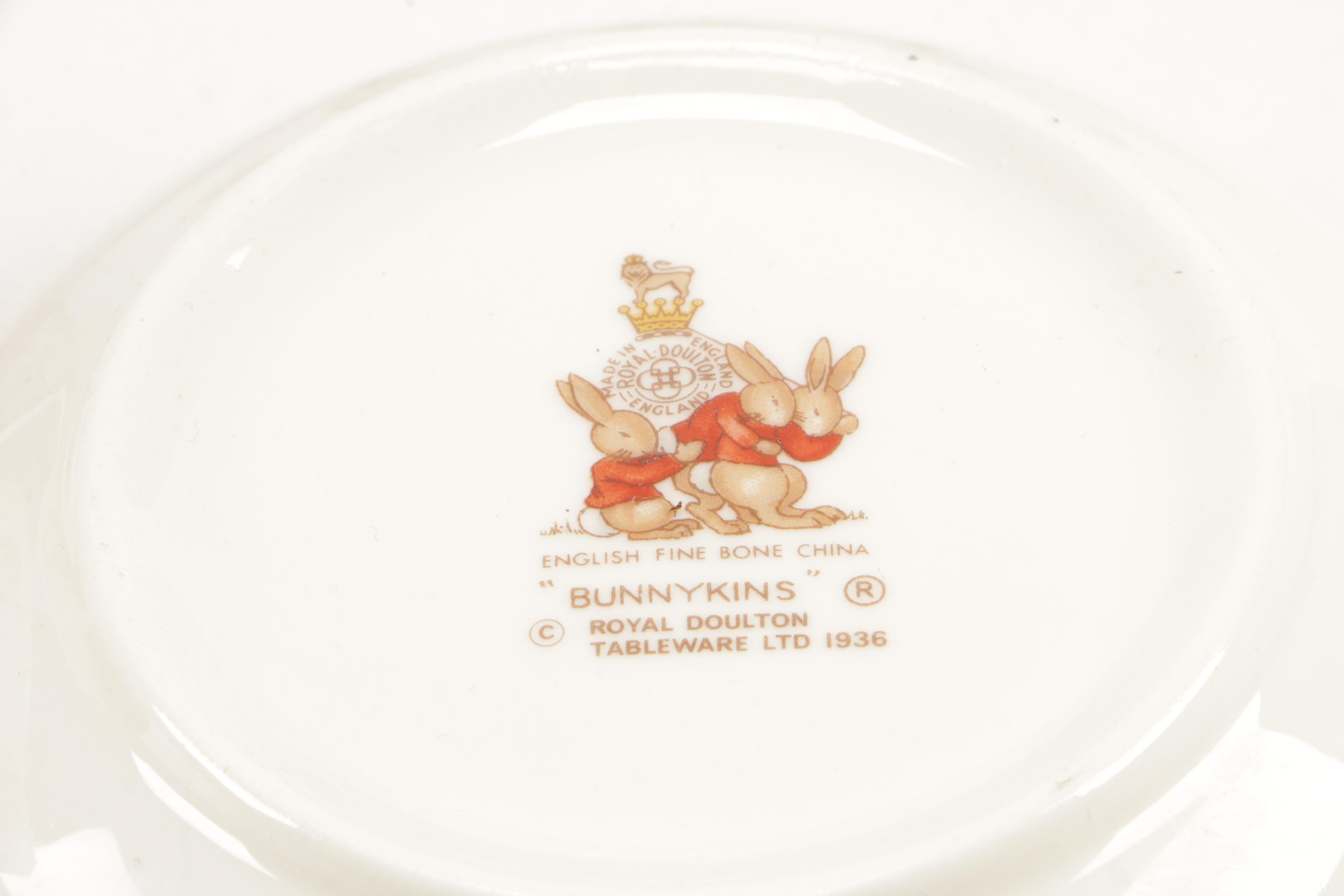 Royal Doulton "Bunnykins" and Wedgwood "Peter Rabbit" Children's Dinnerware