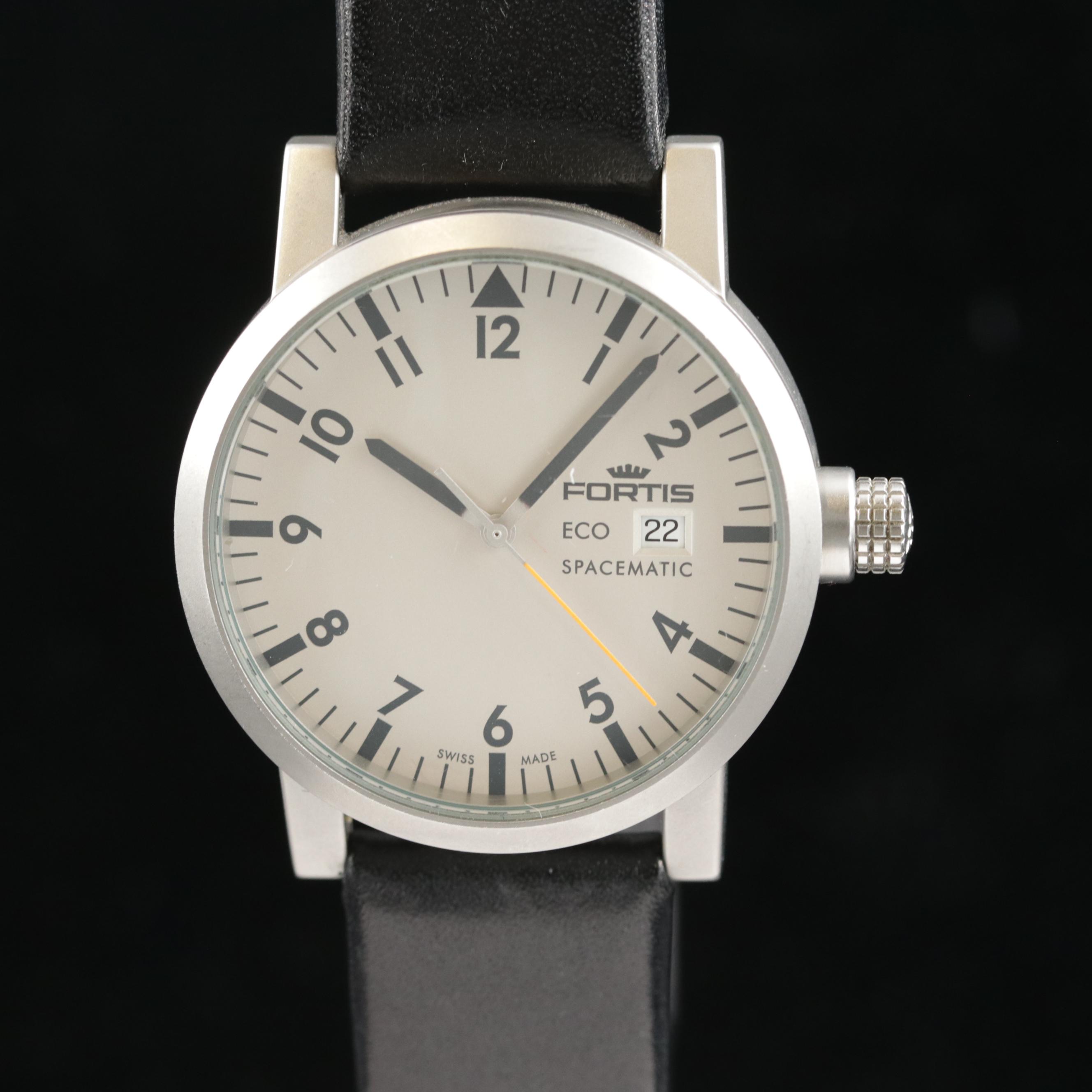 Fortis Spacematic Stainless Steel Watch