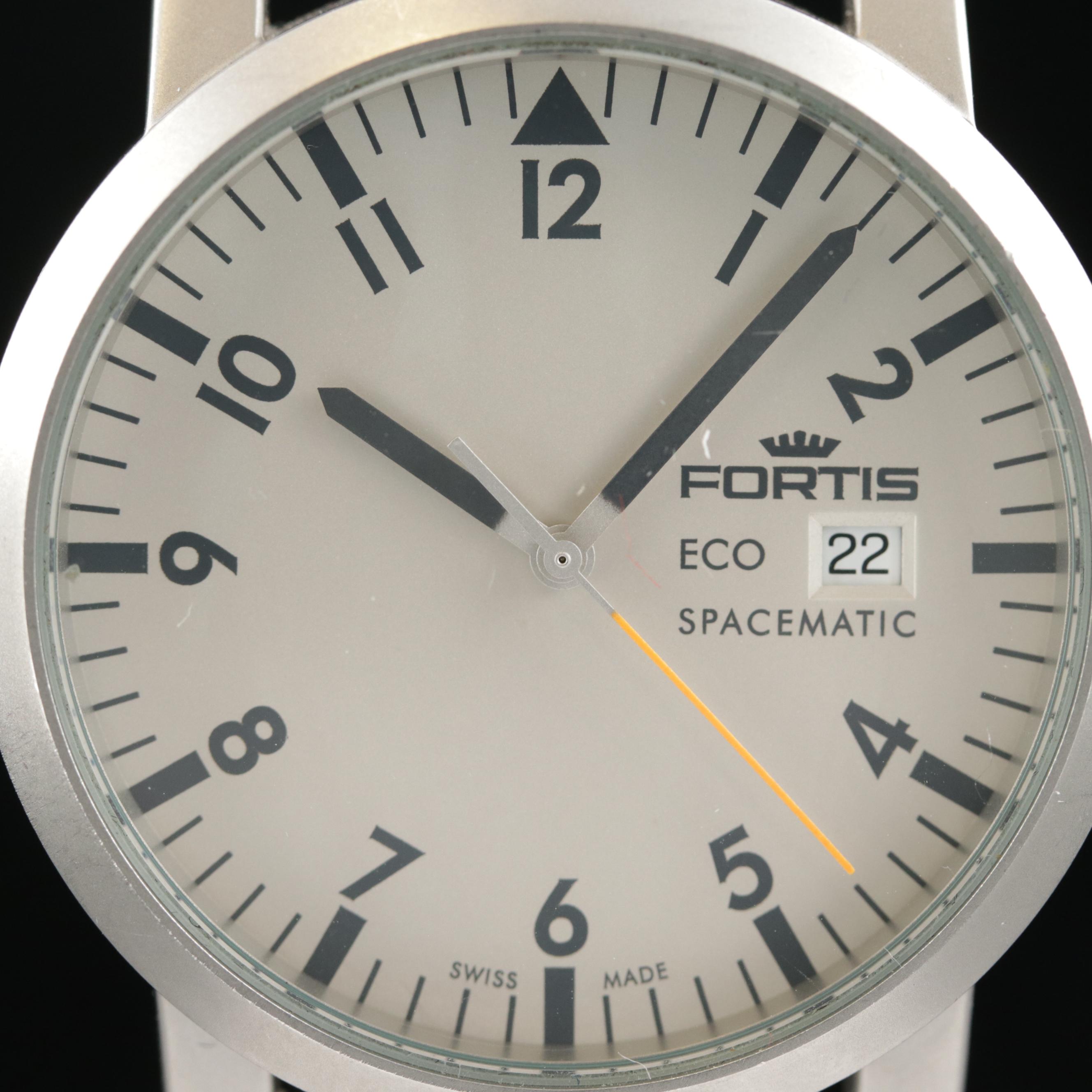 Fortis Spacematic Stainless Steel Watch