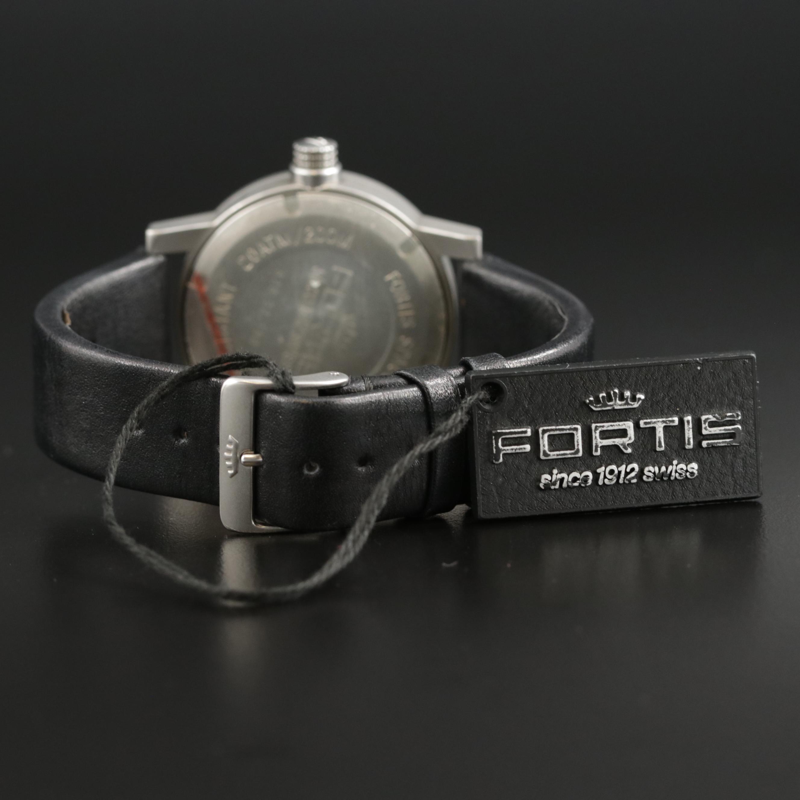 Fortis Spacematic Stainless Steel Watch