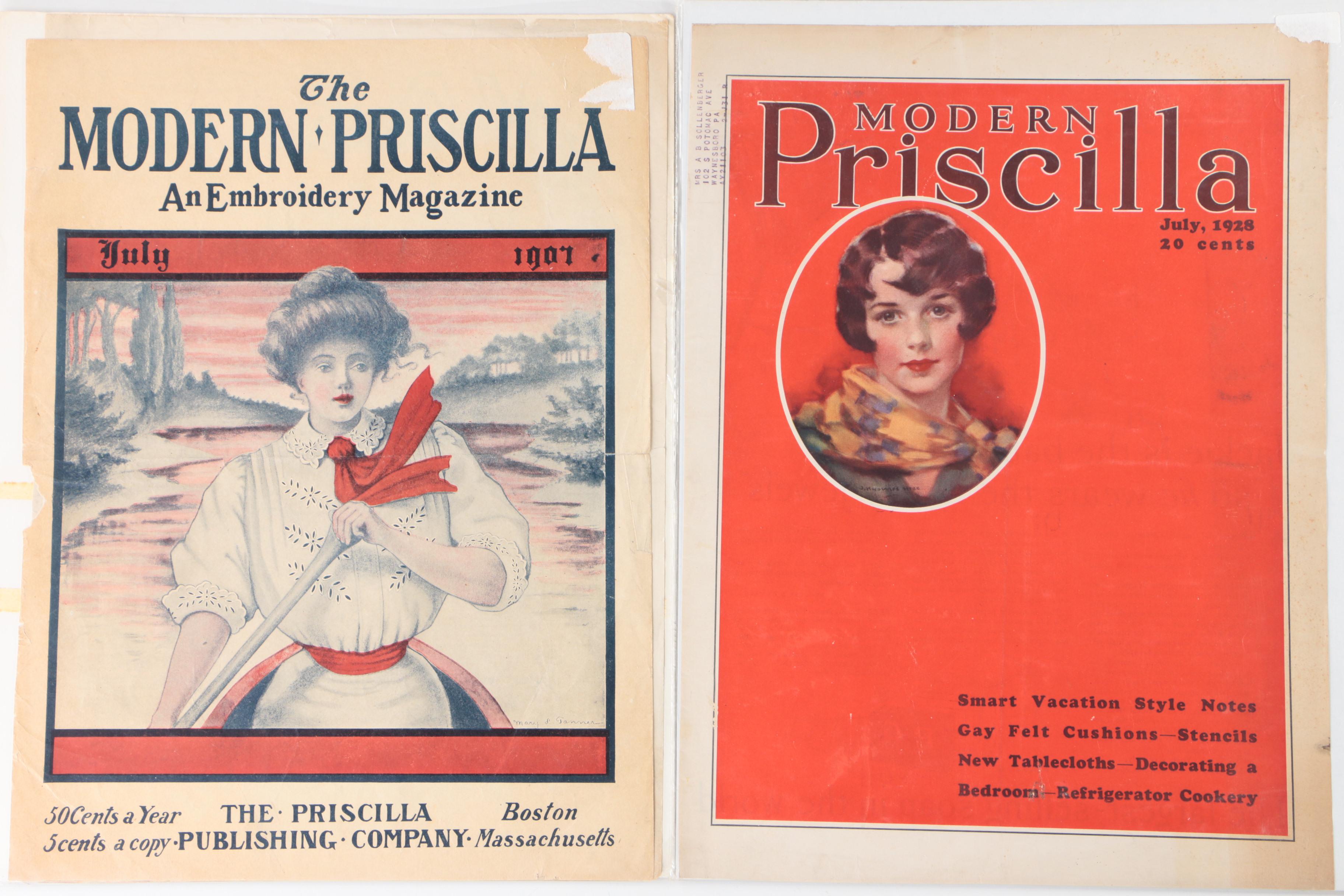 Magazine Covers From "McCall's," "Pictorial Review," and More, Early-Mid 20th C.