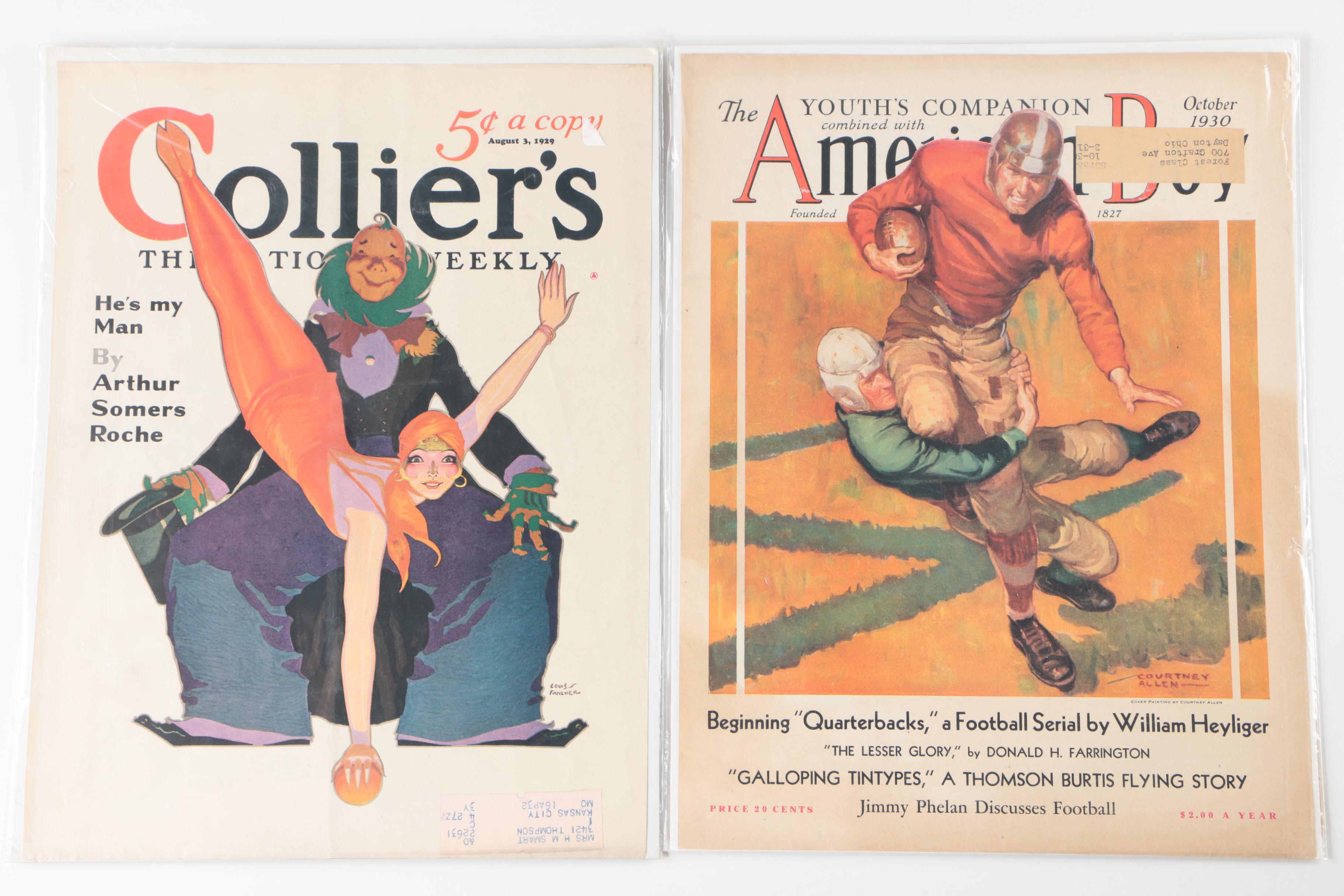 Magazine Covers From "McCall's," "Pictorial Review," and More, Early-Mid 20th C.