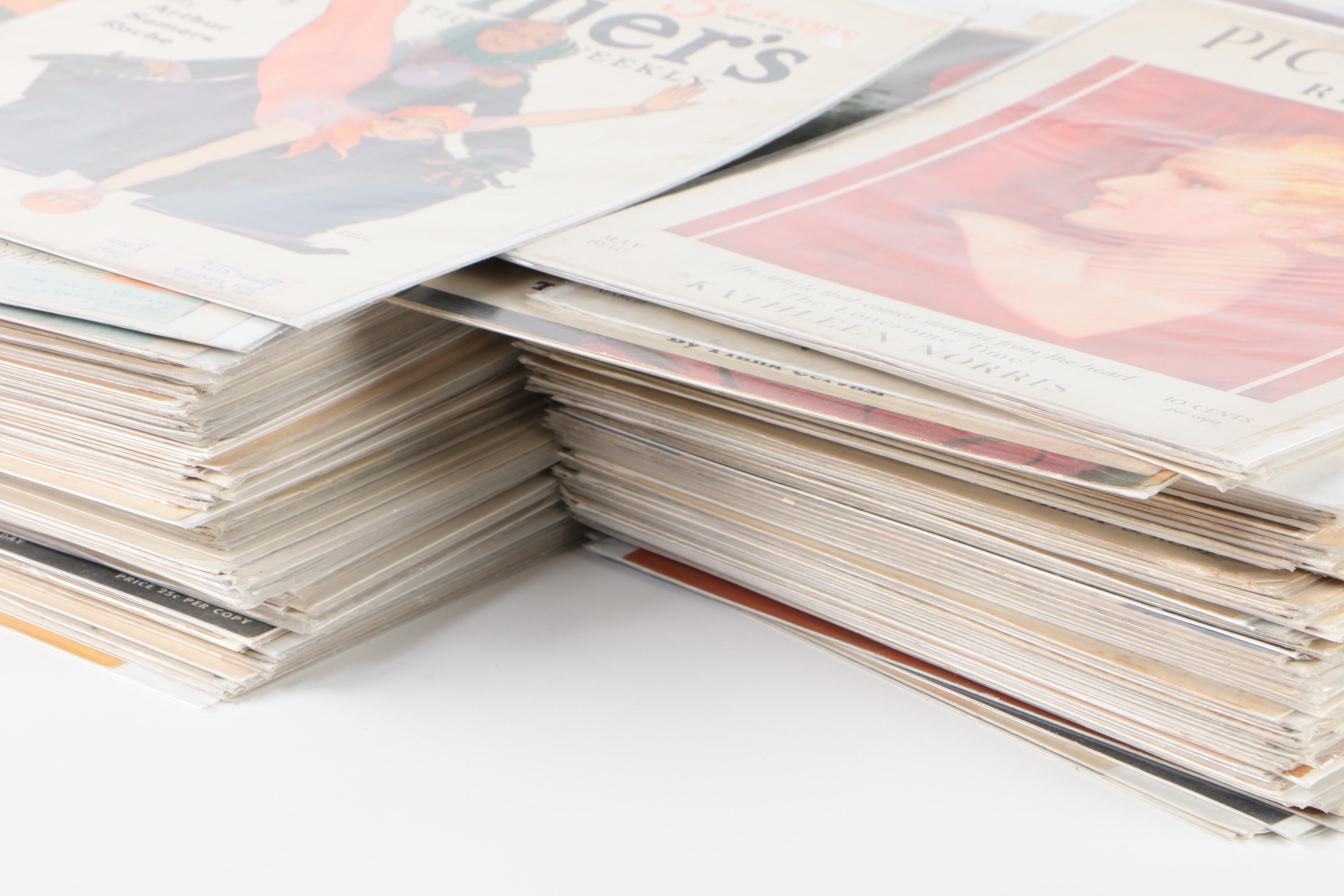 Magazine Covers From "McCall's," "Pictorial Review," and More, Early-Mid 20th C.