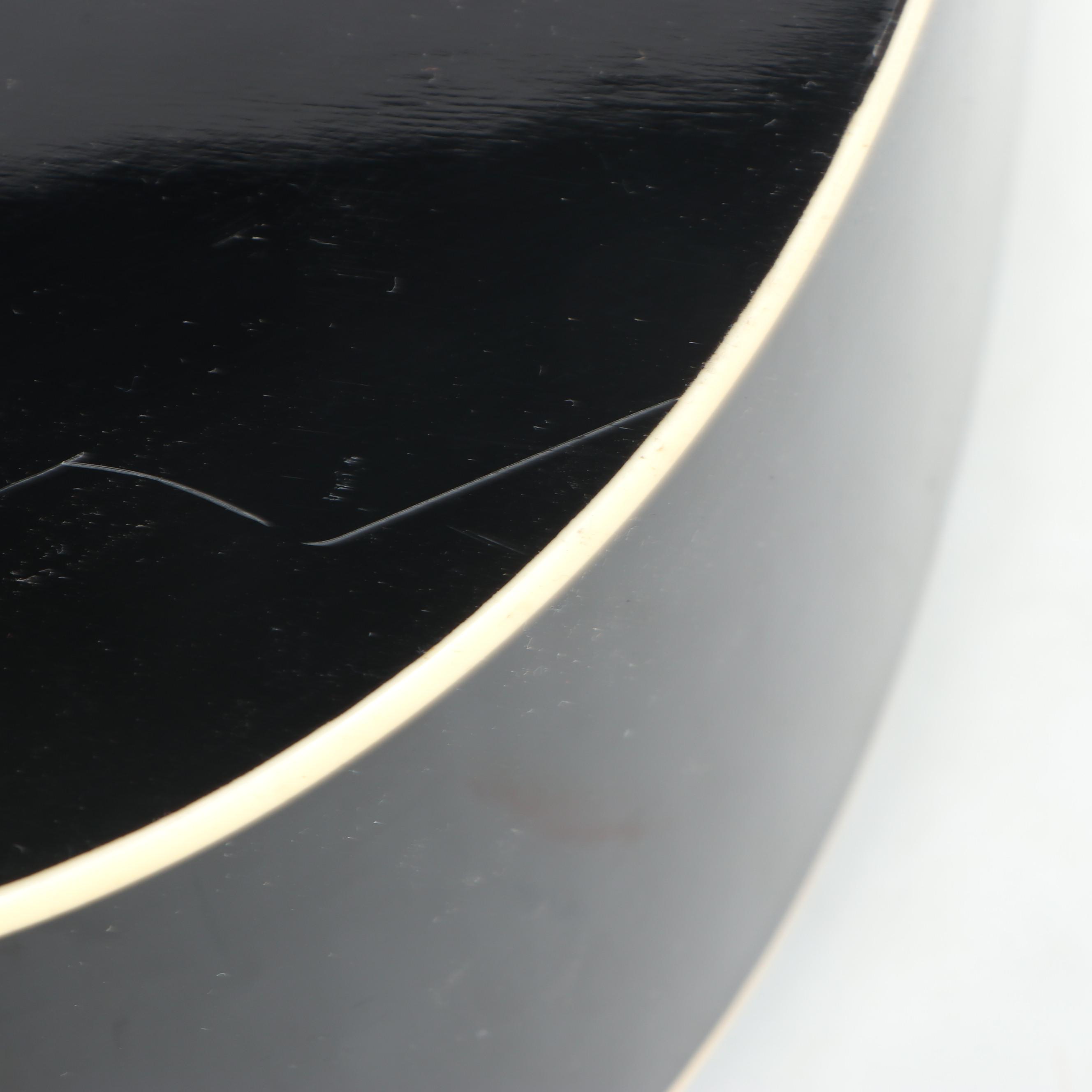 Black Silvertone Pro Series Acoustic Guitar