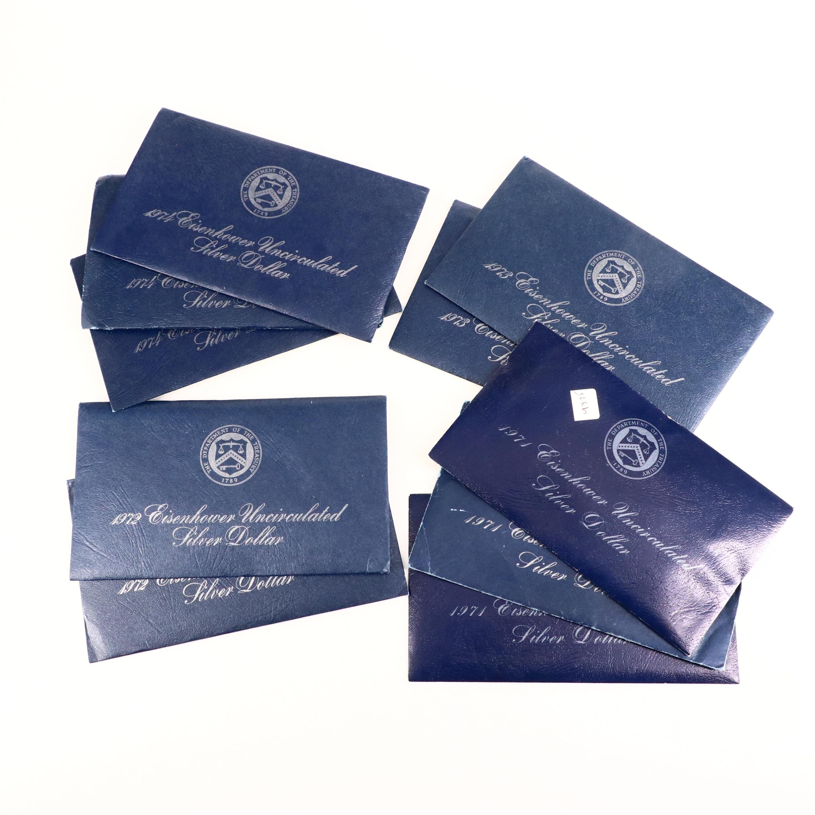 Uncirculated Eisenhower Silver Dollars