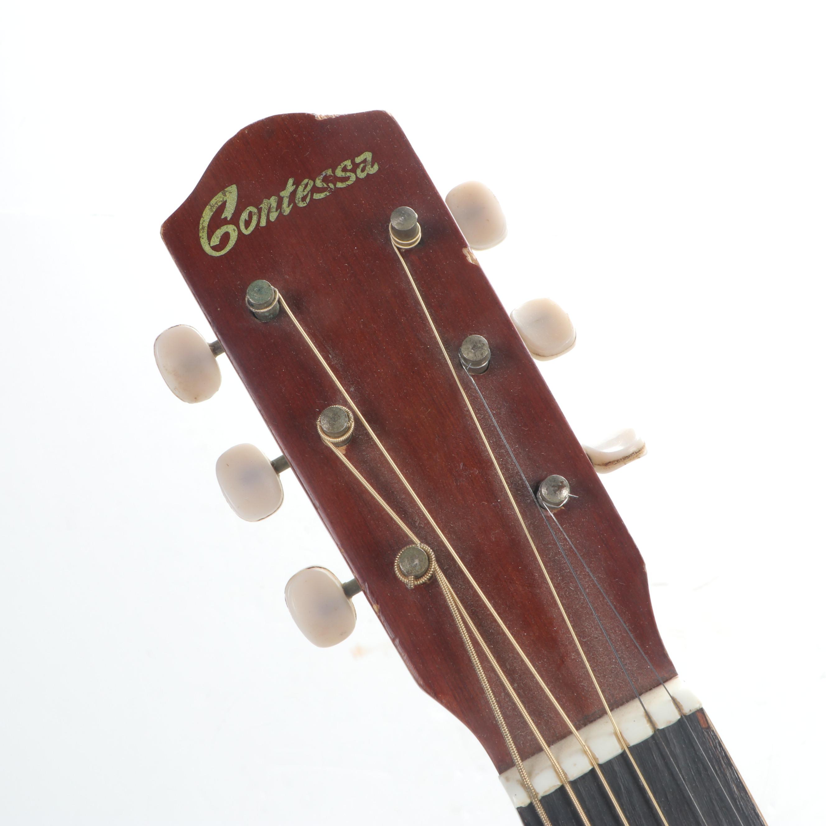 Hohner Contessa Acoustic Guitar, 1960s