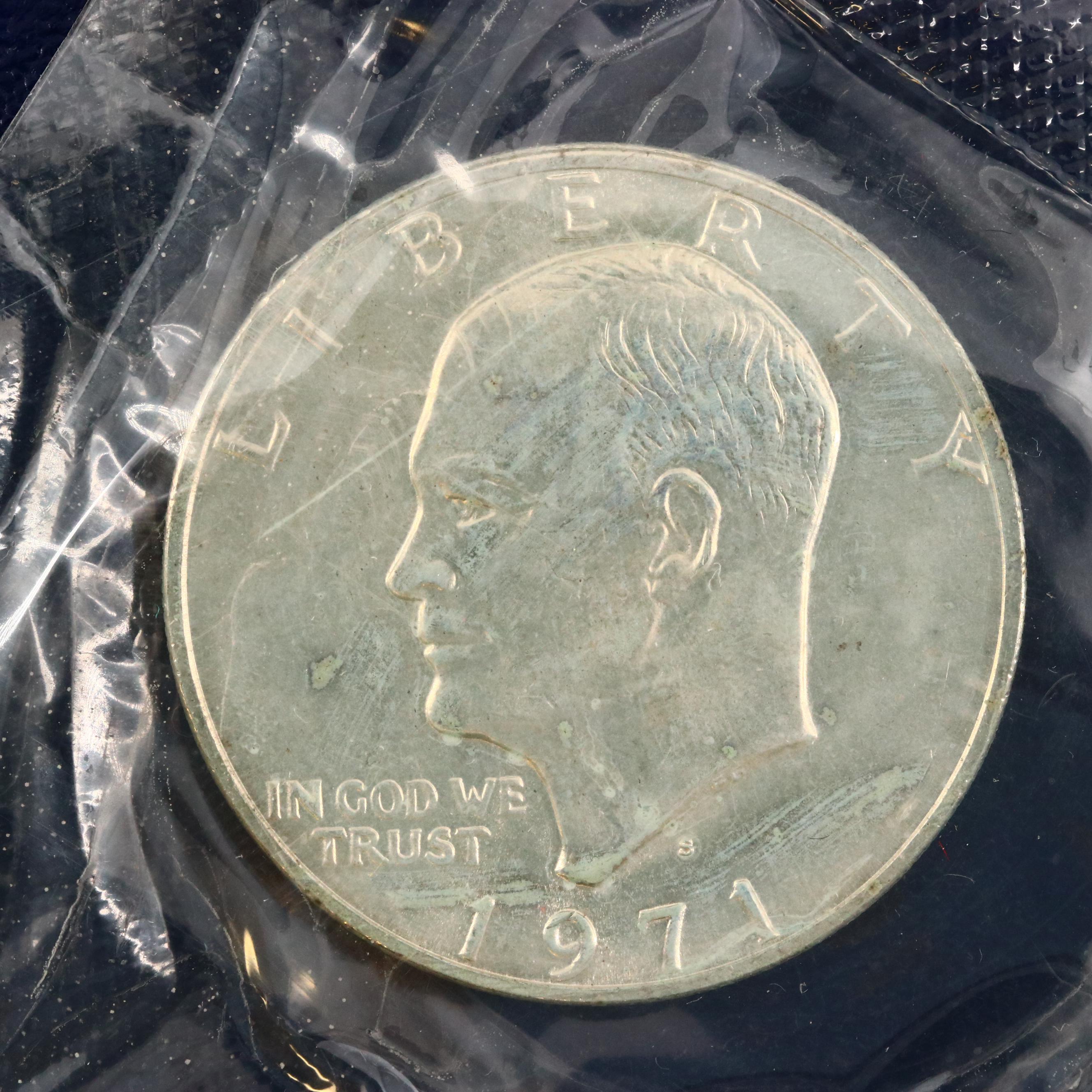 Uncirculated Eisenhower Silver Dollars