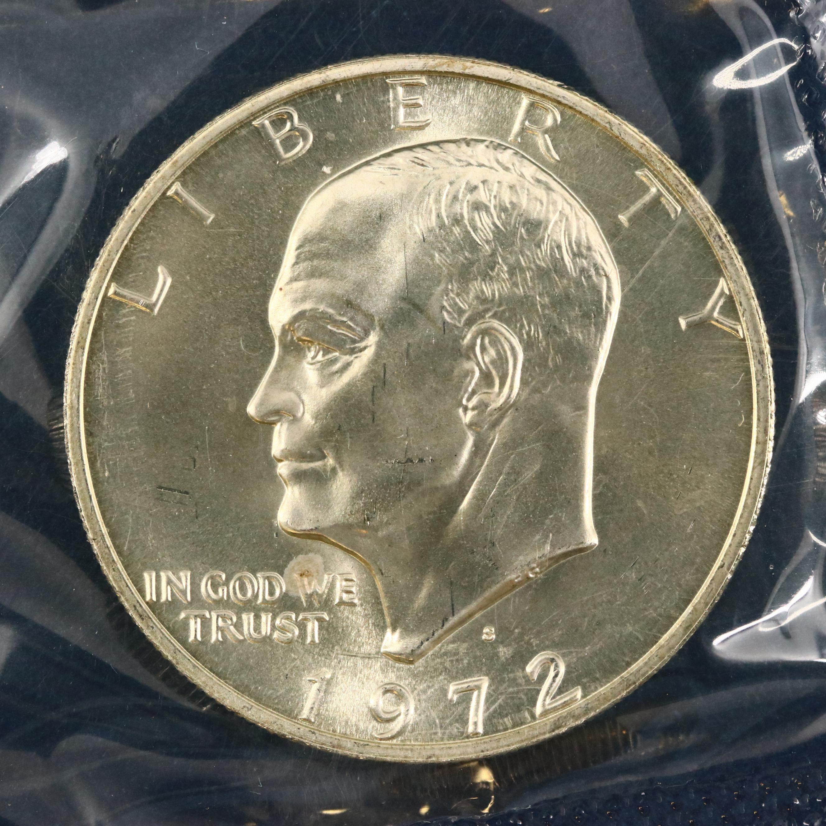 Uncirculated Eisenhower Silver Dollars