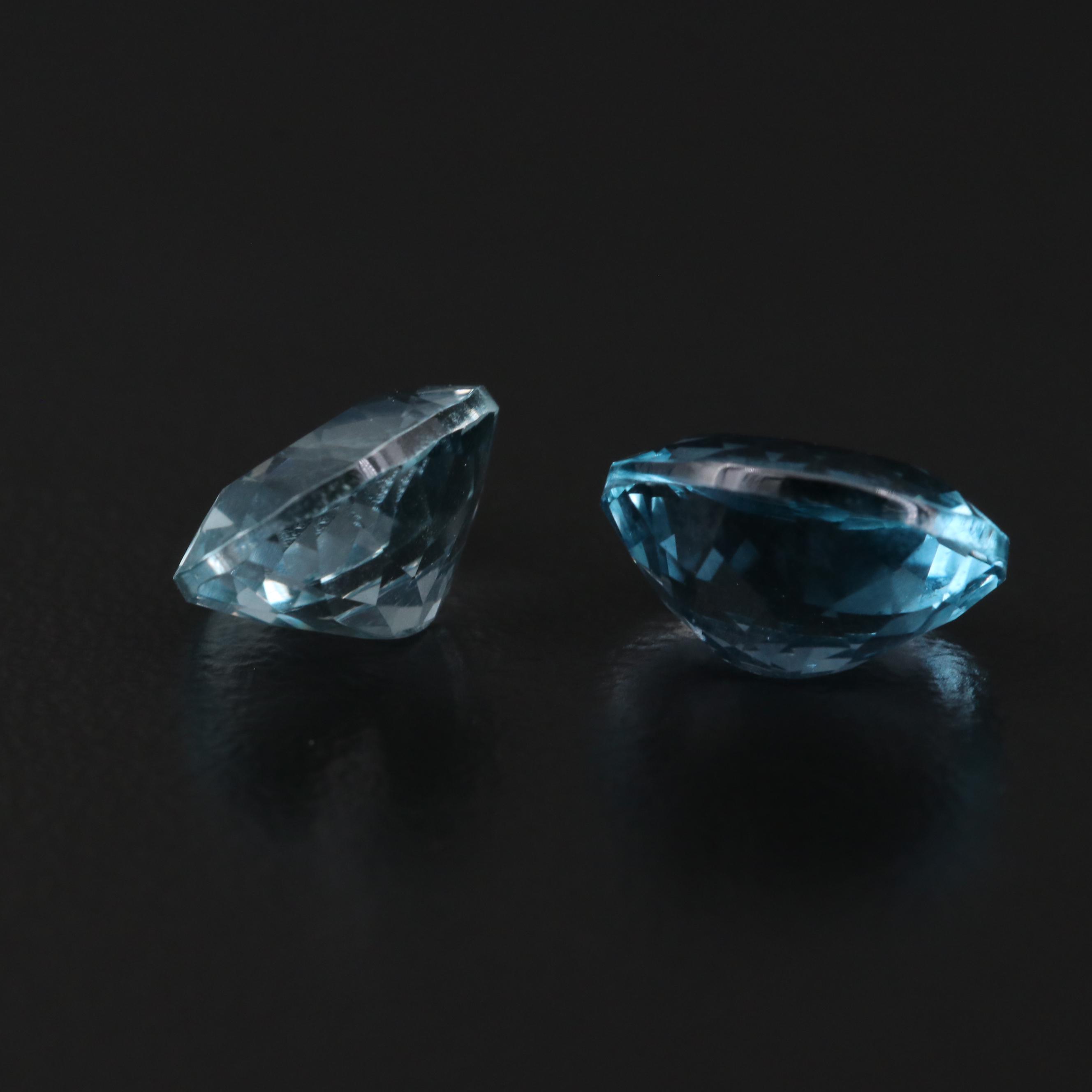 Loose 16.30 CTW Oval Faceted Fluorite