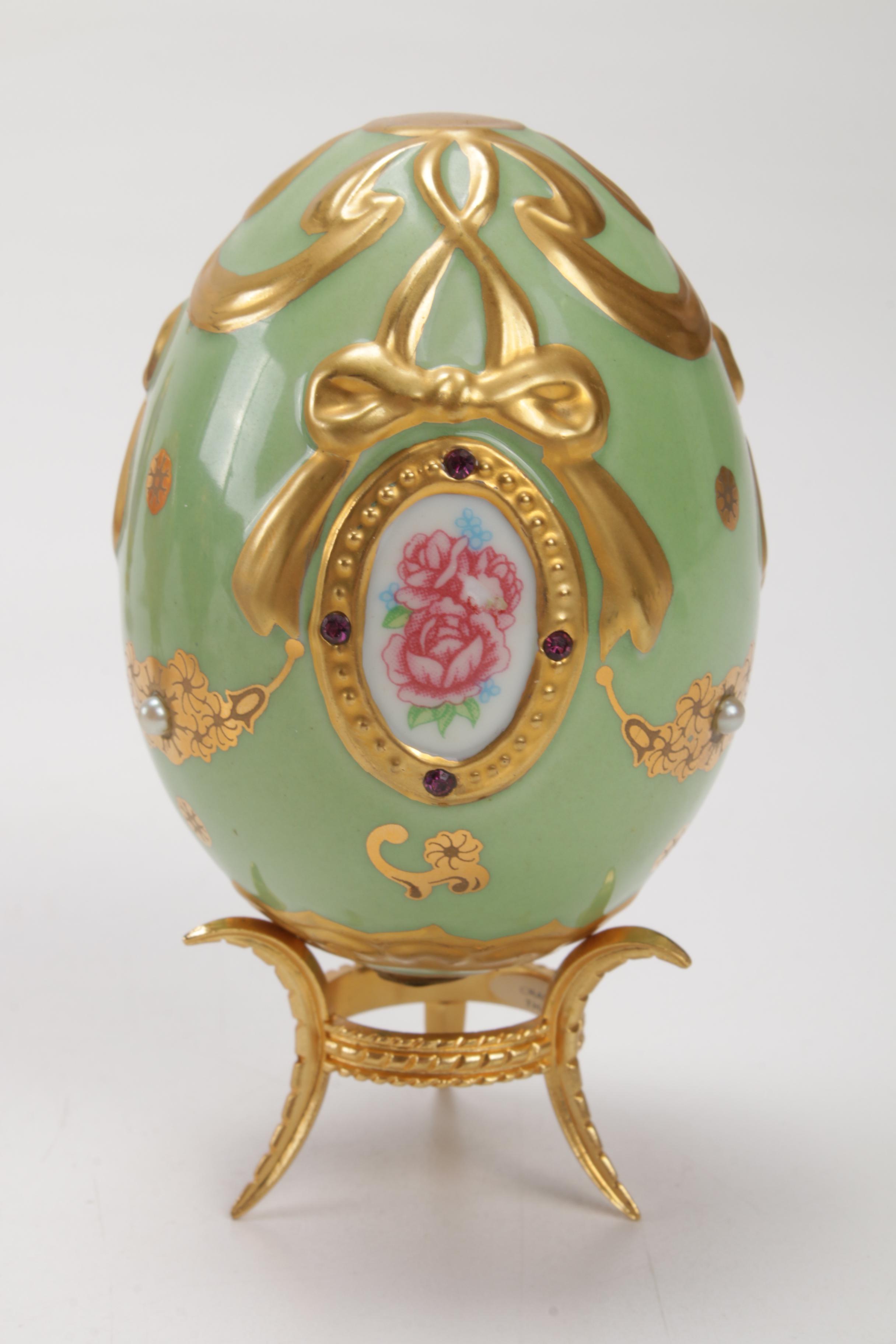House of Fabergé 24K Imperial Jeweled Egg Collection by The Franklin Mint