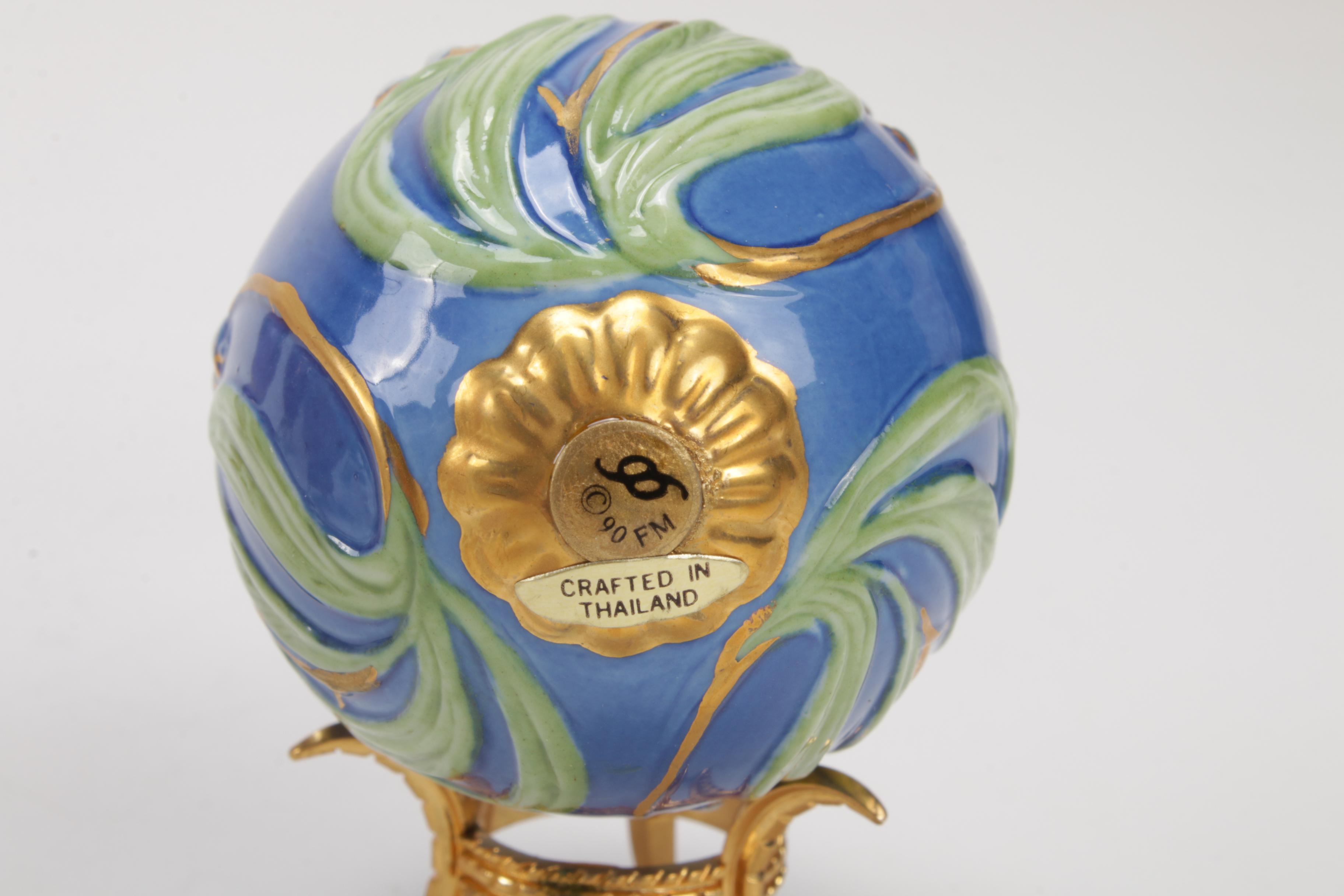 House of Fabergé 24K Imperial Jeweled Egg Collection by The Franklin Mint