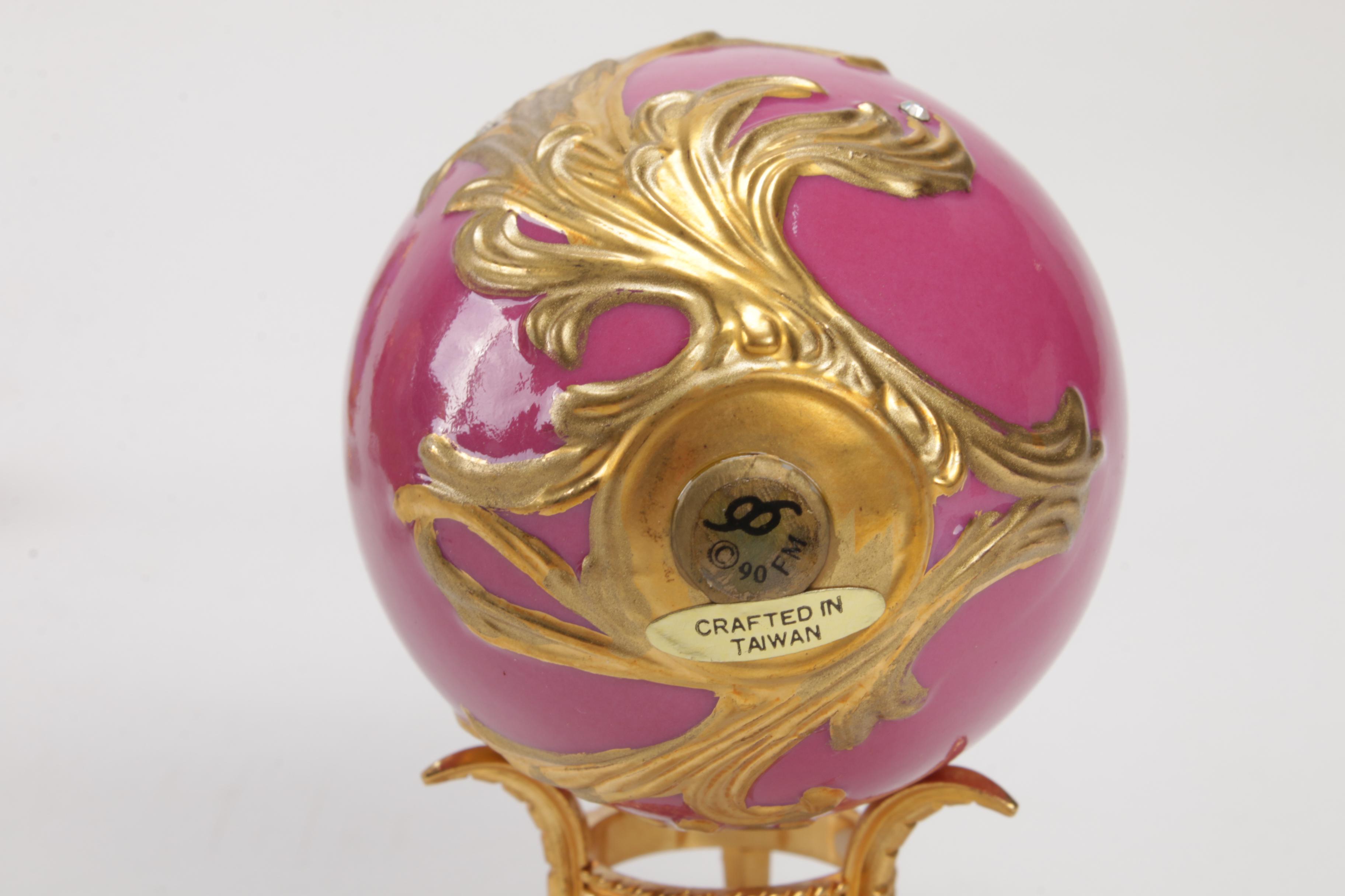 House of Fabergé 24K Imperial Jeweled Egg Collection by The Franklin Mint