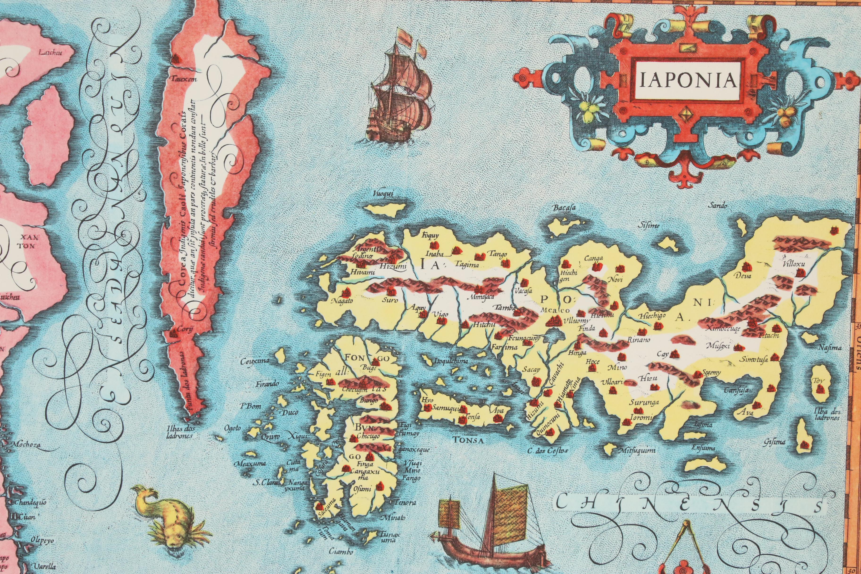 After Guillaume Delisle "Map of the World" with Other Maps