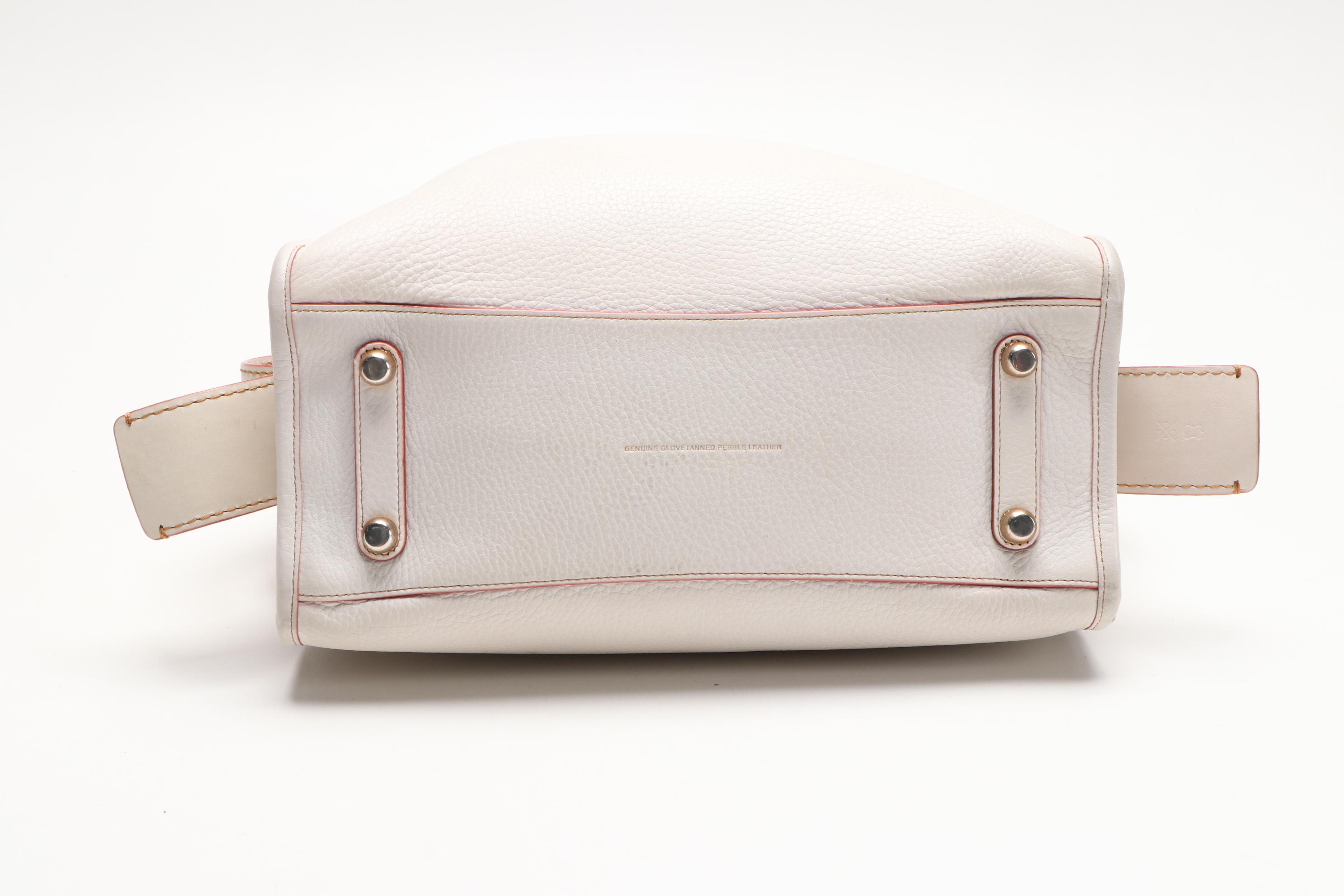 Coach 1941 Rogue 30 Satchel Chalk Glove-Tanned Pebble Leather