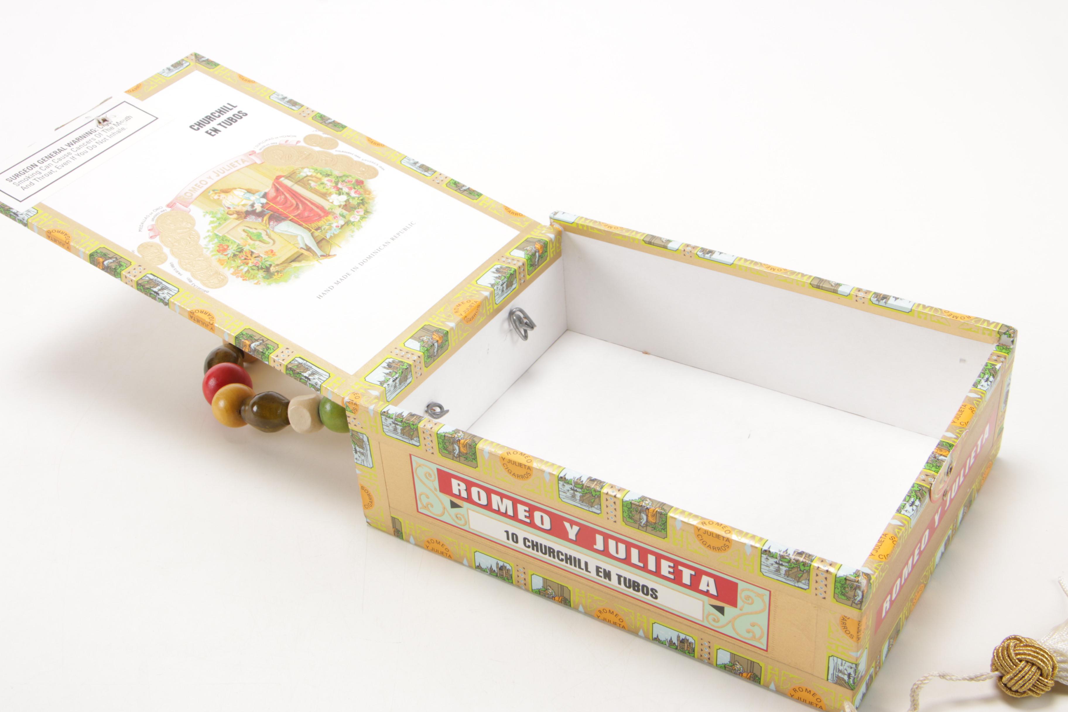 Little Earth License Plate Handbag, Cigar Box Handbag and Beaded Disc Handbag