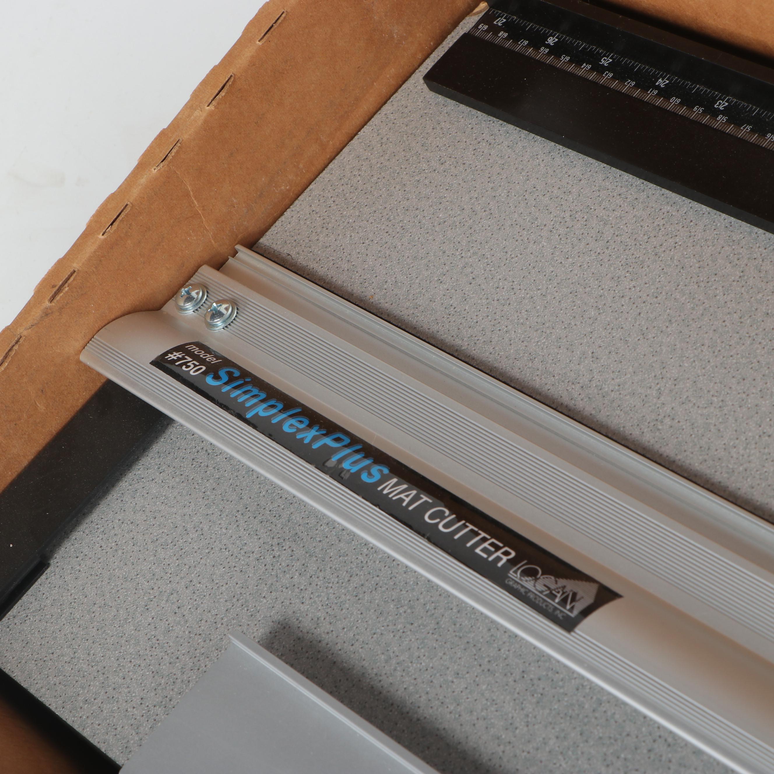 Logan Simplex Plus Model 750 Mat Cutter in Original Box