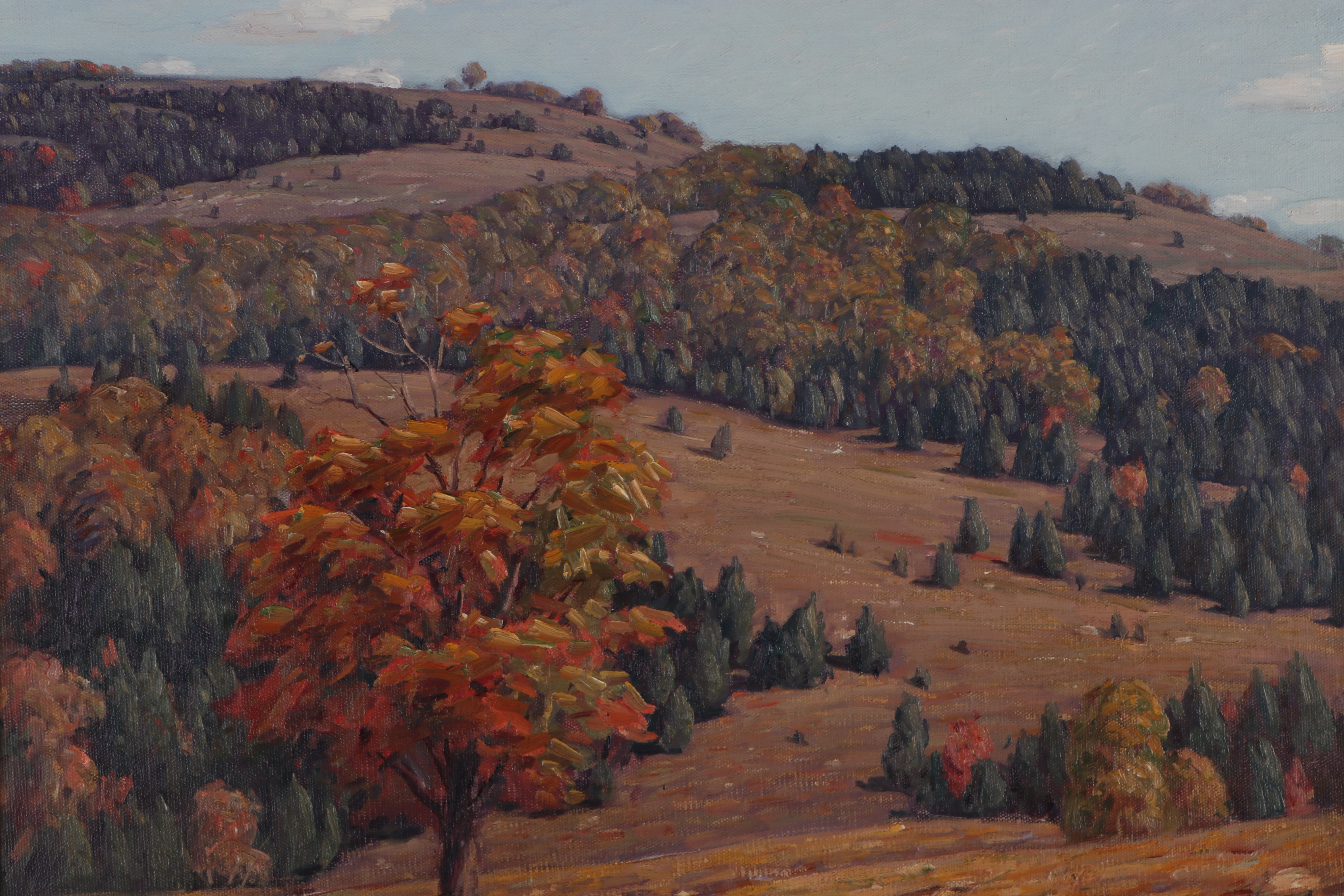 Andrew T. Schwartz Landscape Oil Painting