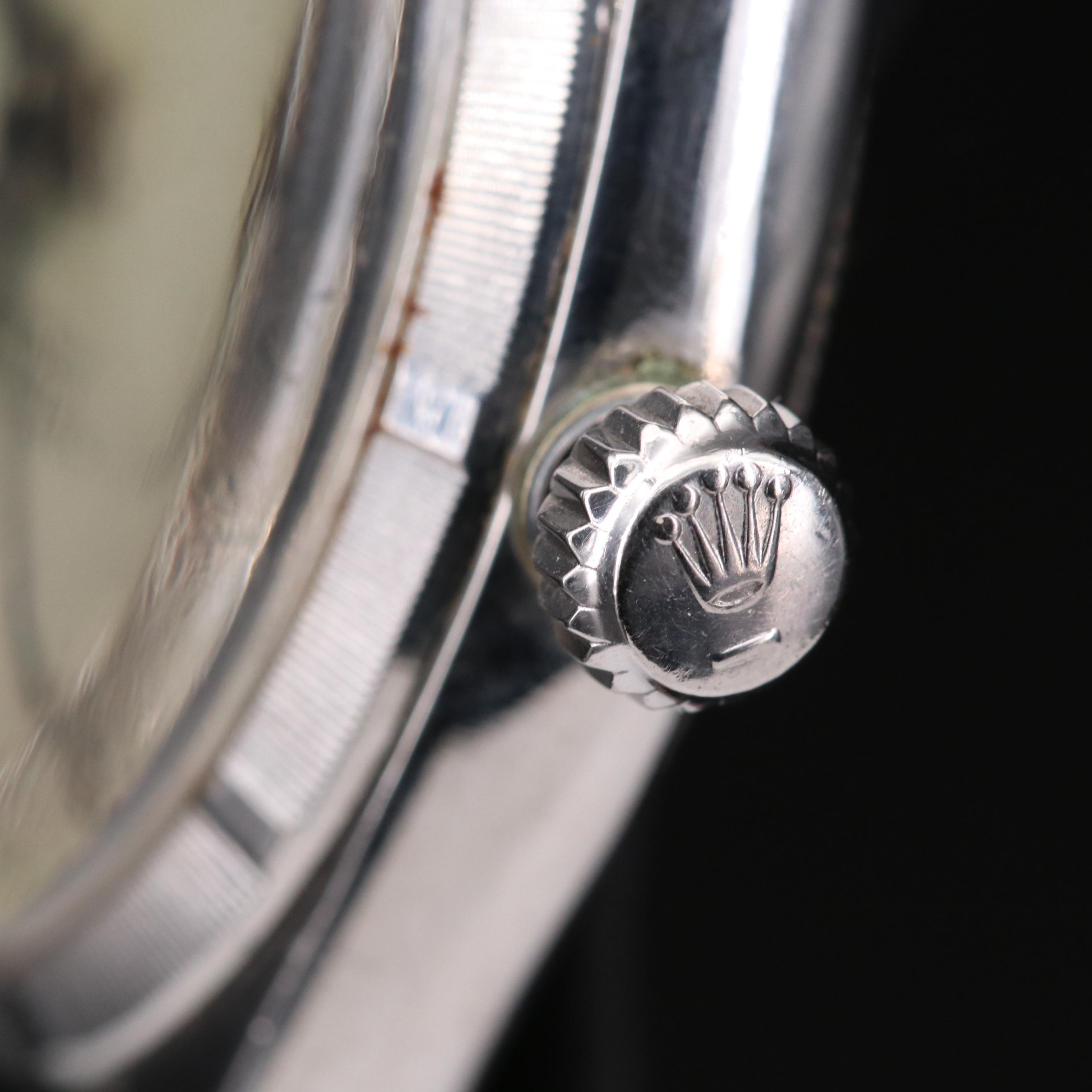 Vintage Rolex Oyster Perpetual Stainless Steel Automatic Watch, 1957